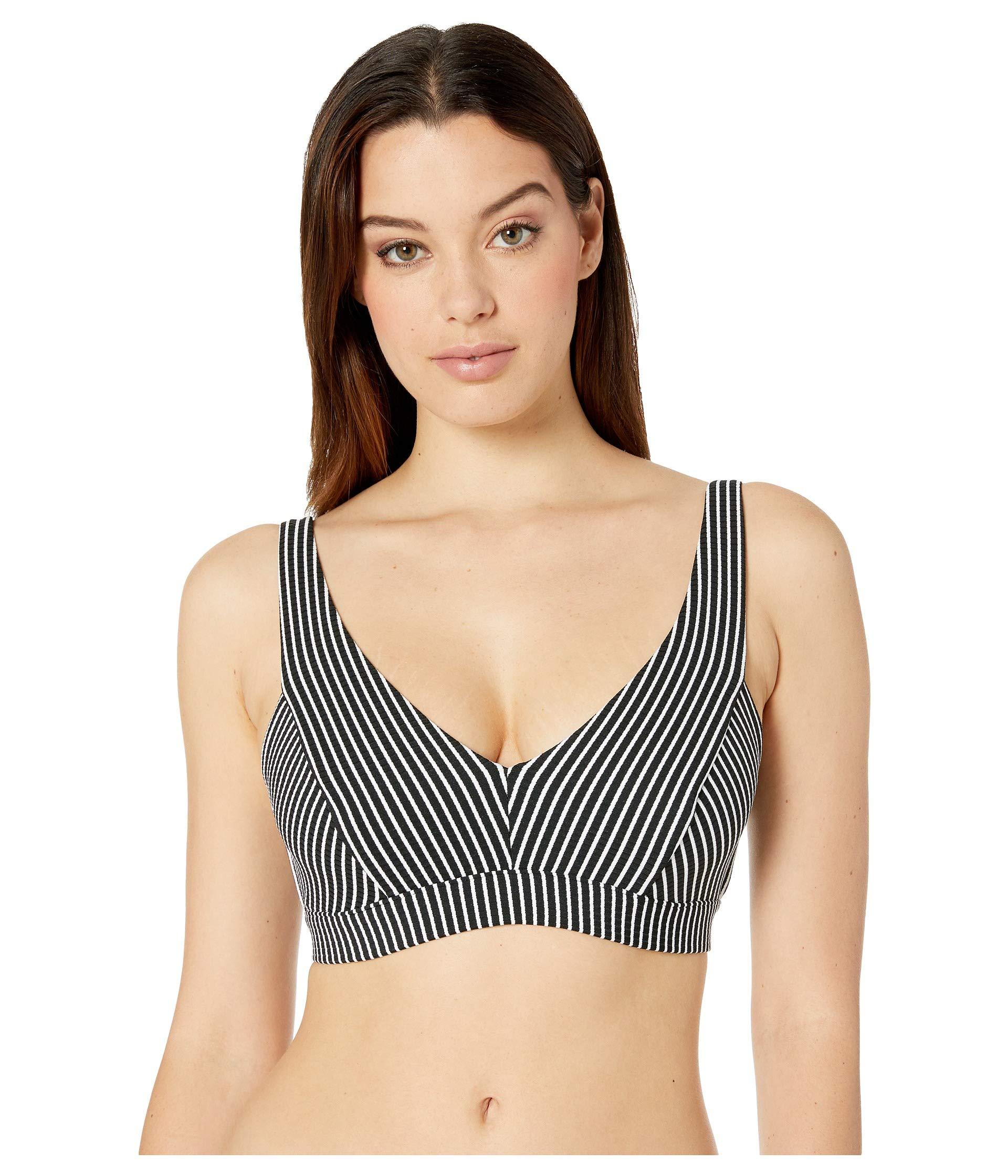 Seafolly Synthetic Go Overboard Ddcup Bra Bikini Top in Black Lyst