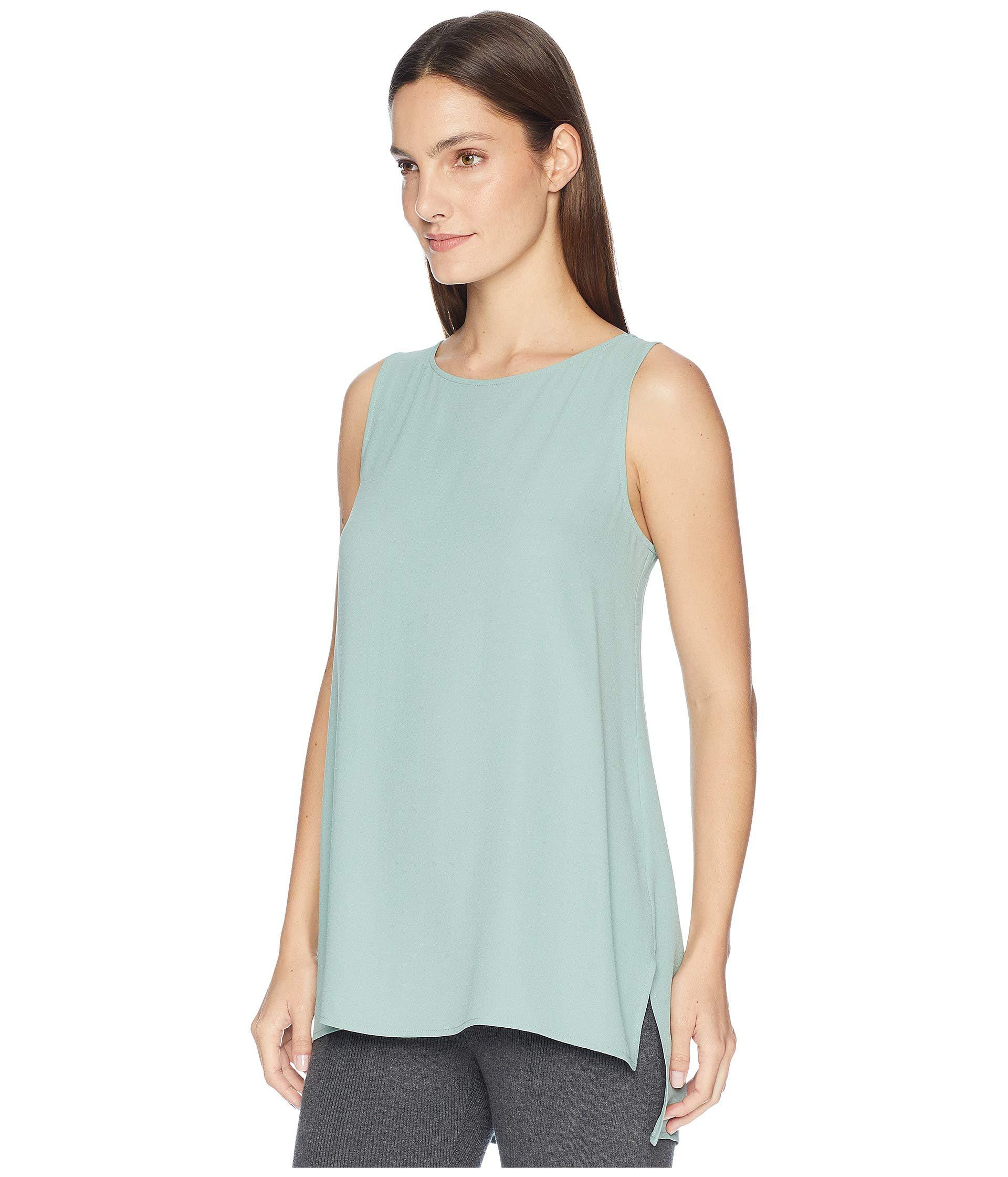 eileen fisher silk shell