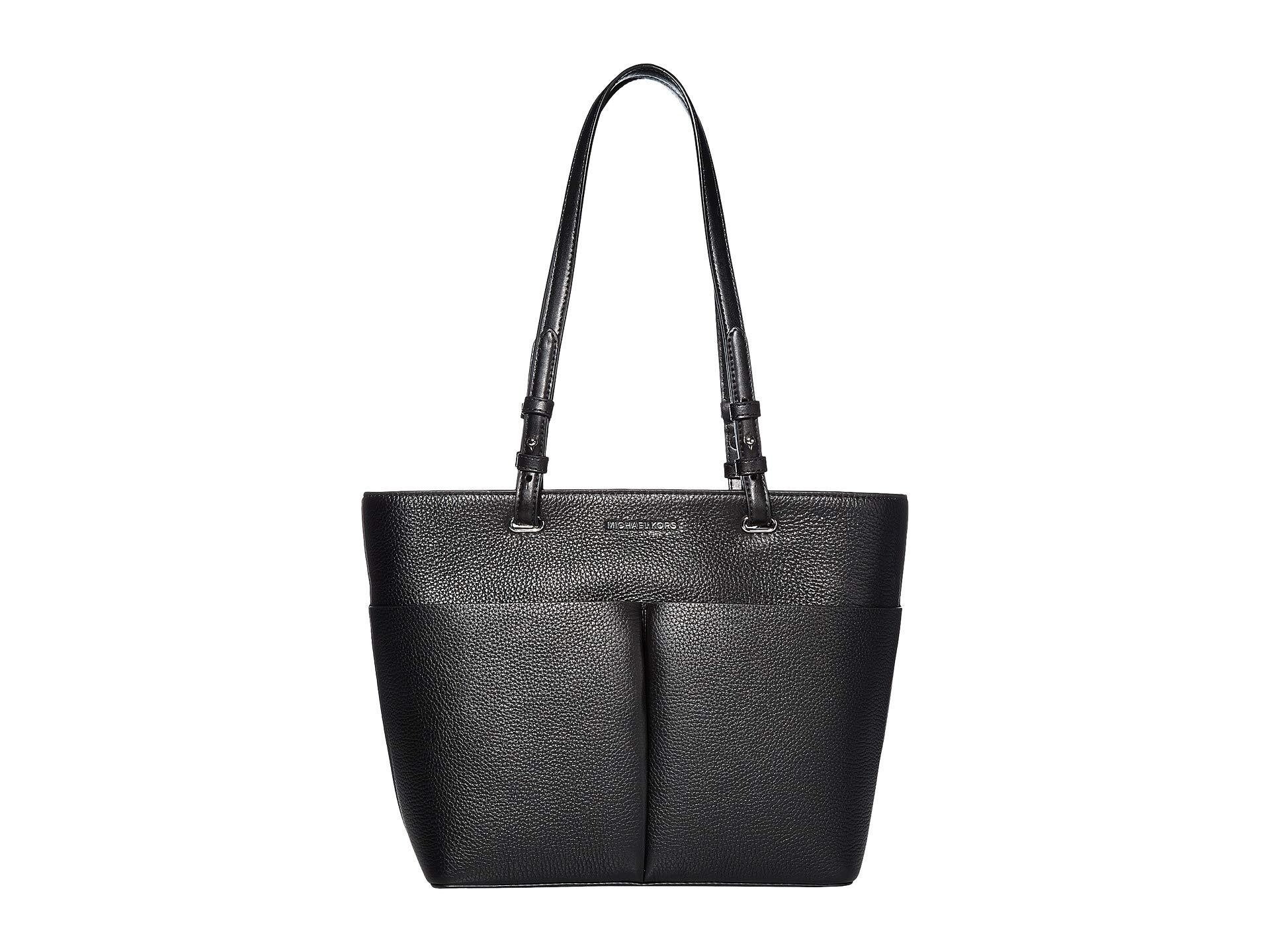 bedford medium top zip pocket tote