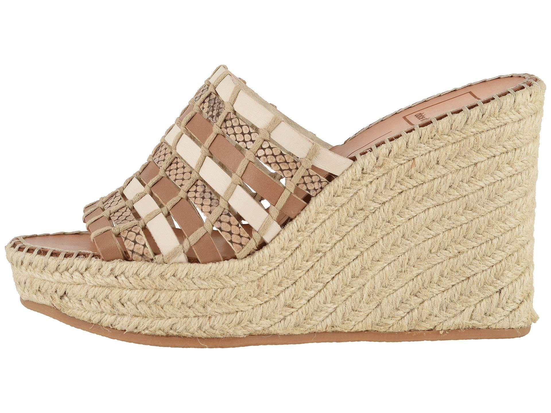 prue platform wedge sandal
