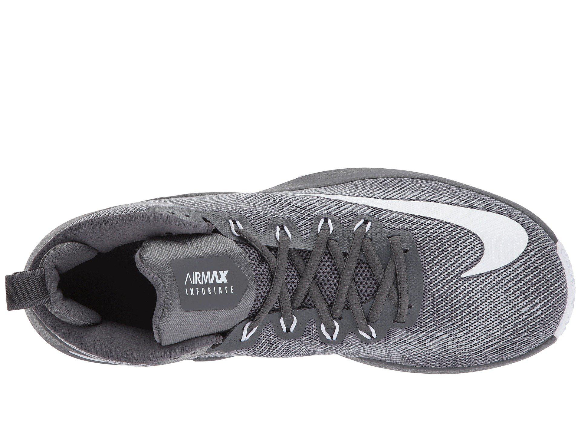 nike air max infuriate mid white