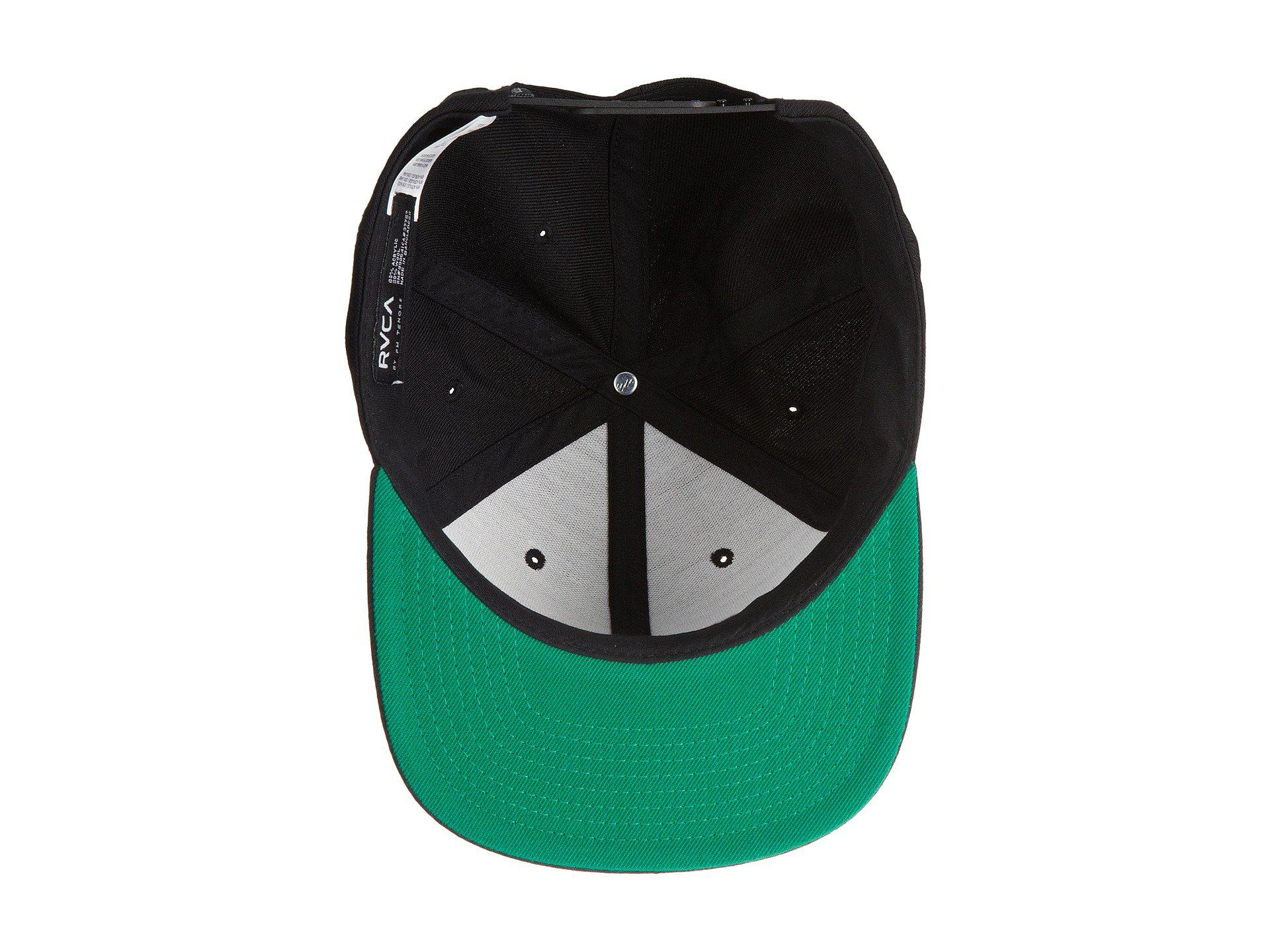RVCA Va Snapback Ii (tawny Black) Caps 