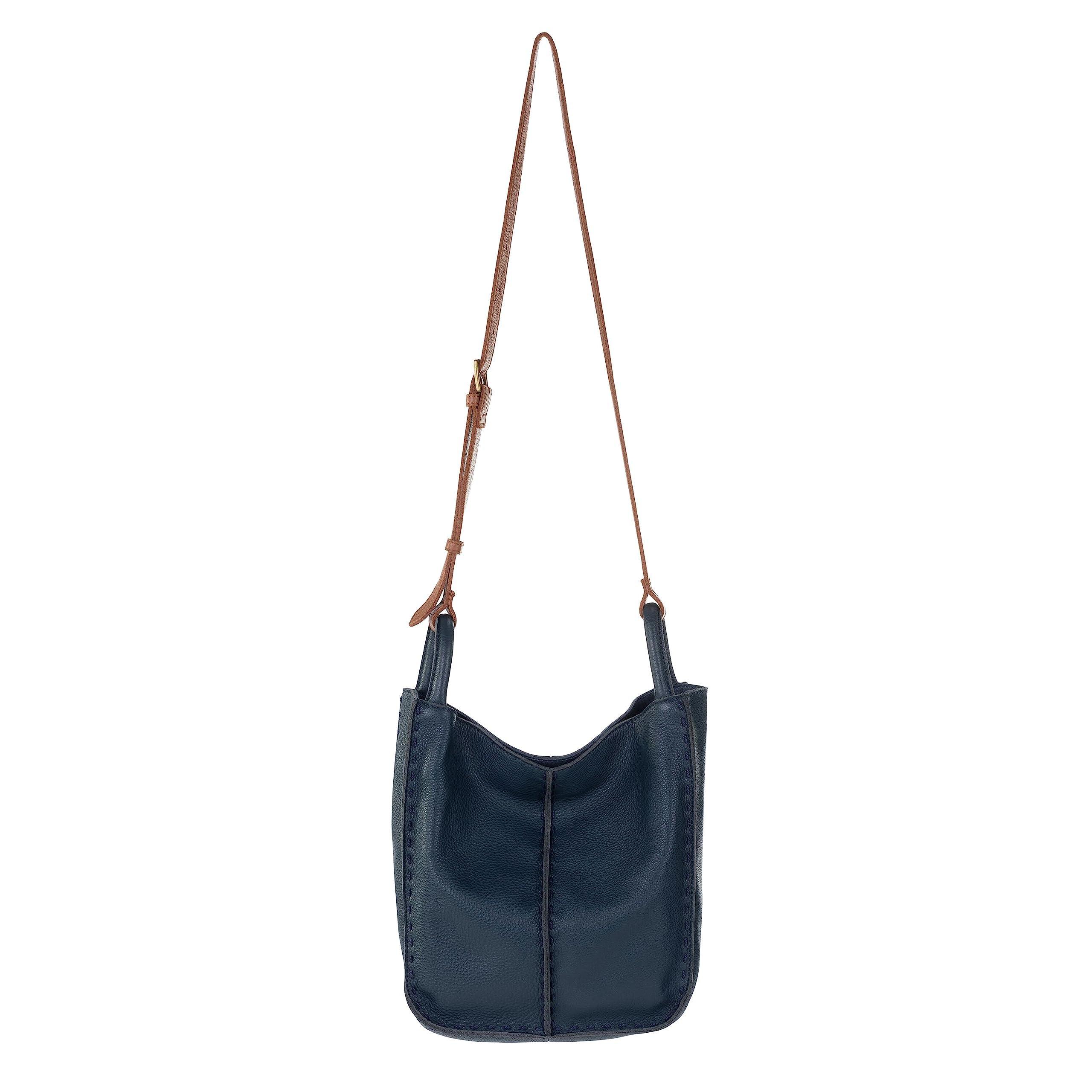 The Sak Los Feliz Leather Crossbody in Blue Lyst