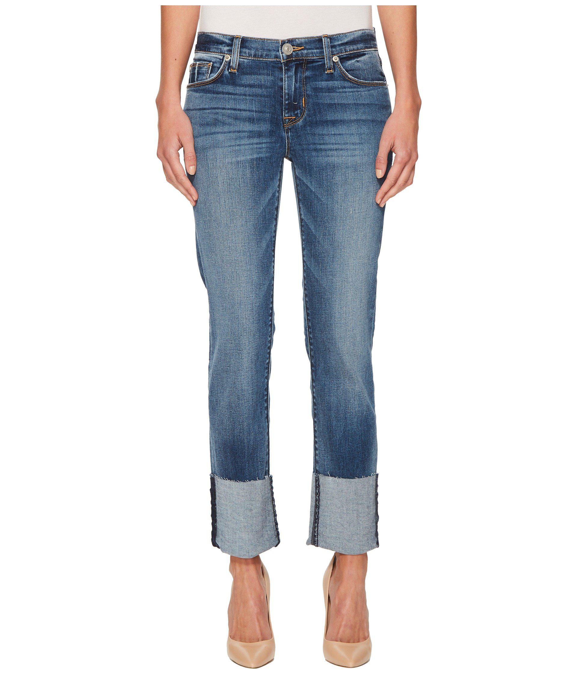 deep cuff jeans