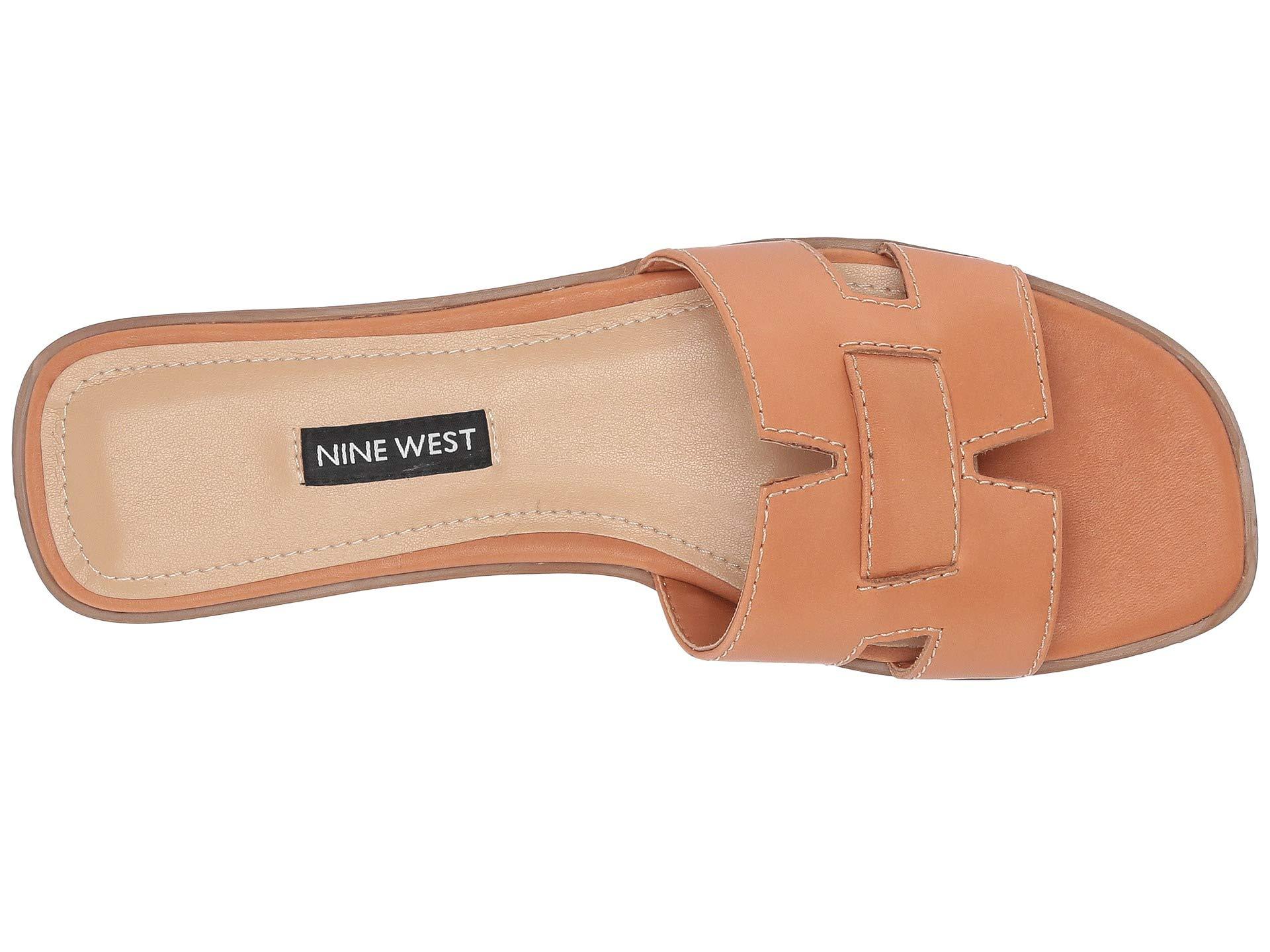 nine west gianna slide sandals