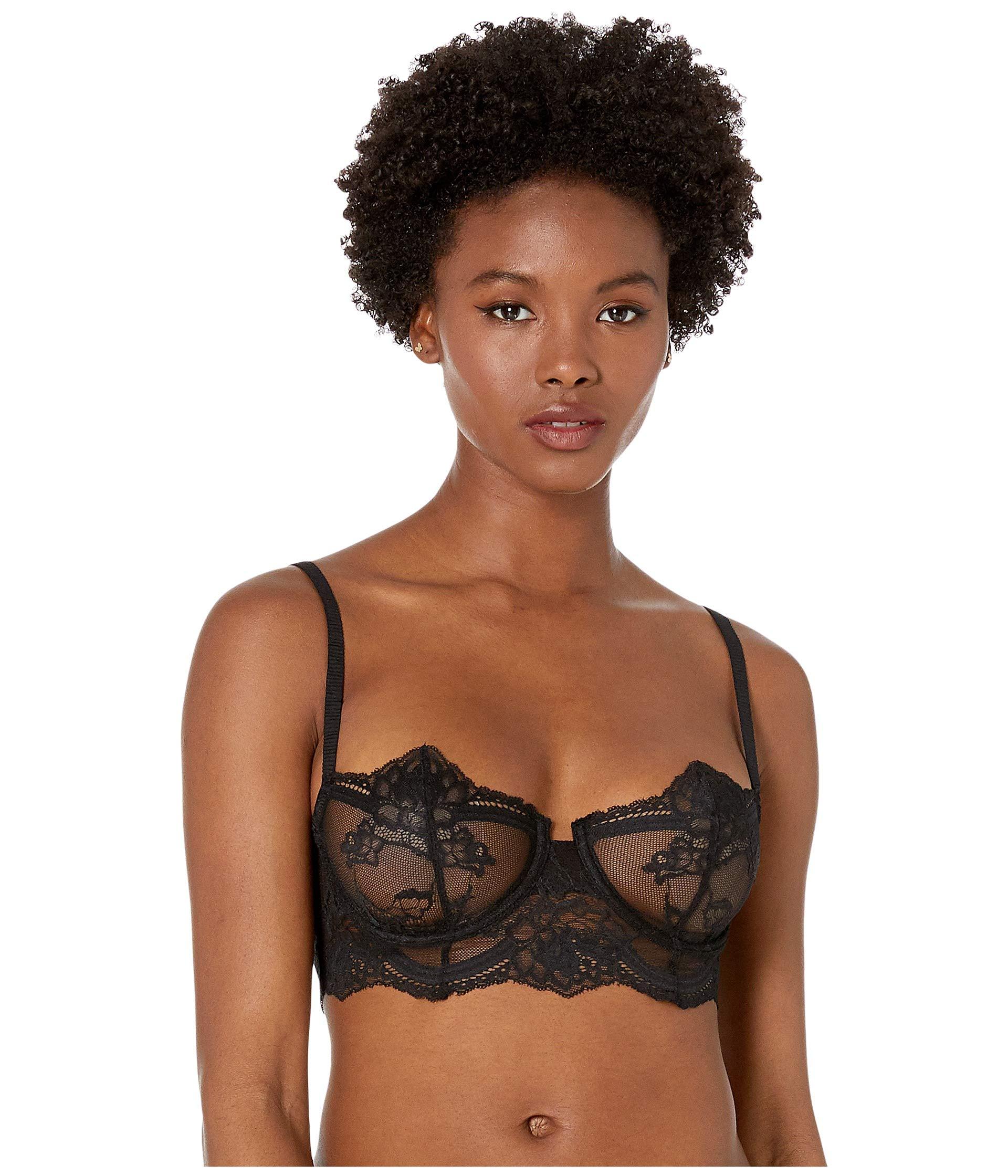 Natori Lace Vow Convertible Unlined Underwire Bra 726212 In Black Lyst 