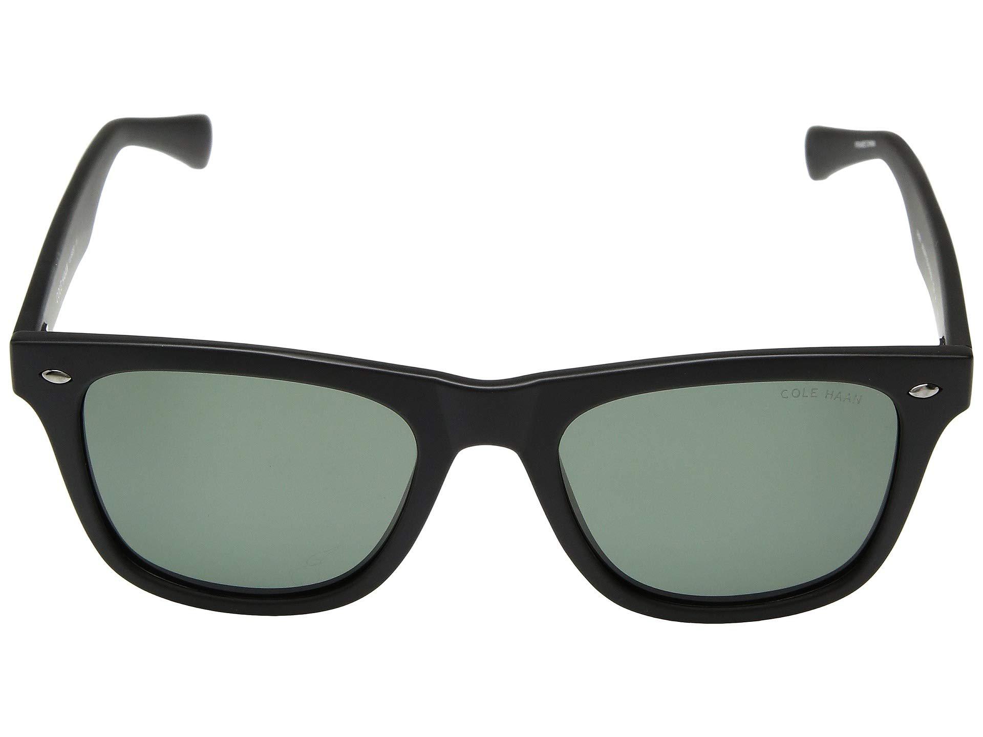 Cole Haan Ch6061 (dark Tortoise) Fashion Sunglasses in Black for Men | Lyst