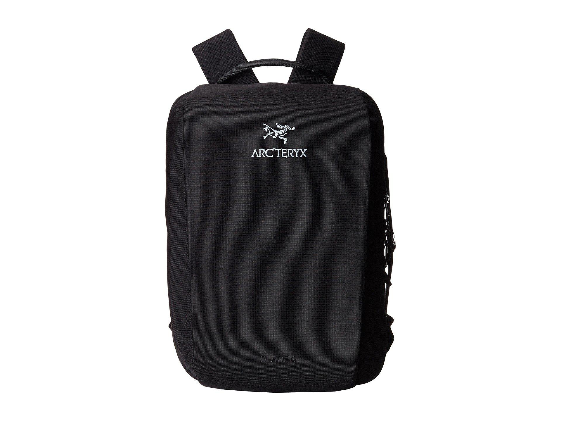 black arcteryx backpack