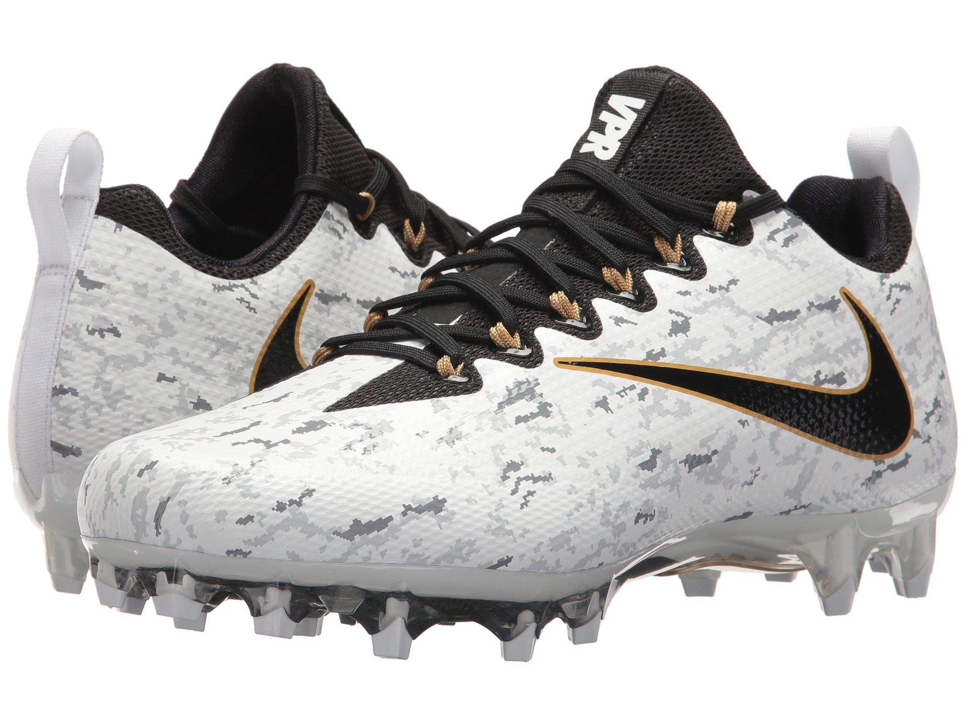 Nike Vapor Untouchable Pro Camo (white/anthracite/metallic Gold) Men's  Cleated Shoes for Men | Lyst
