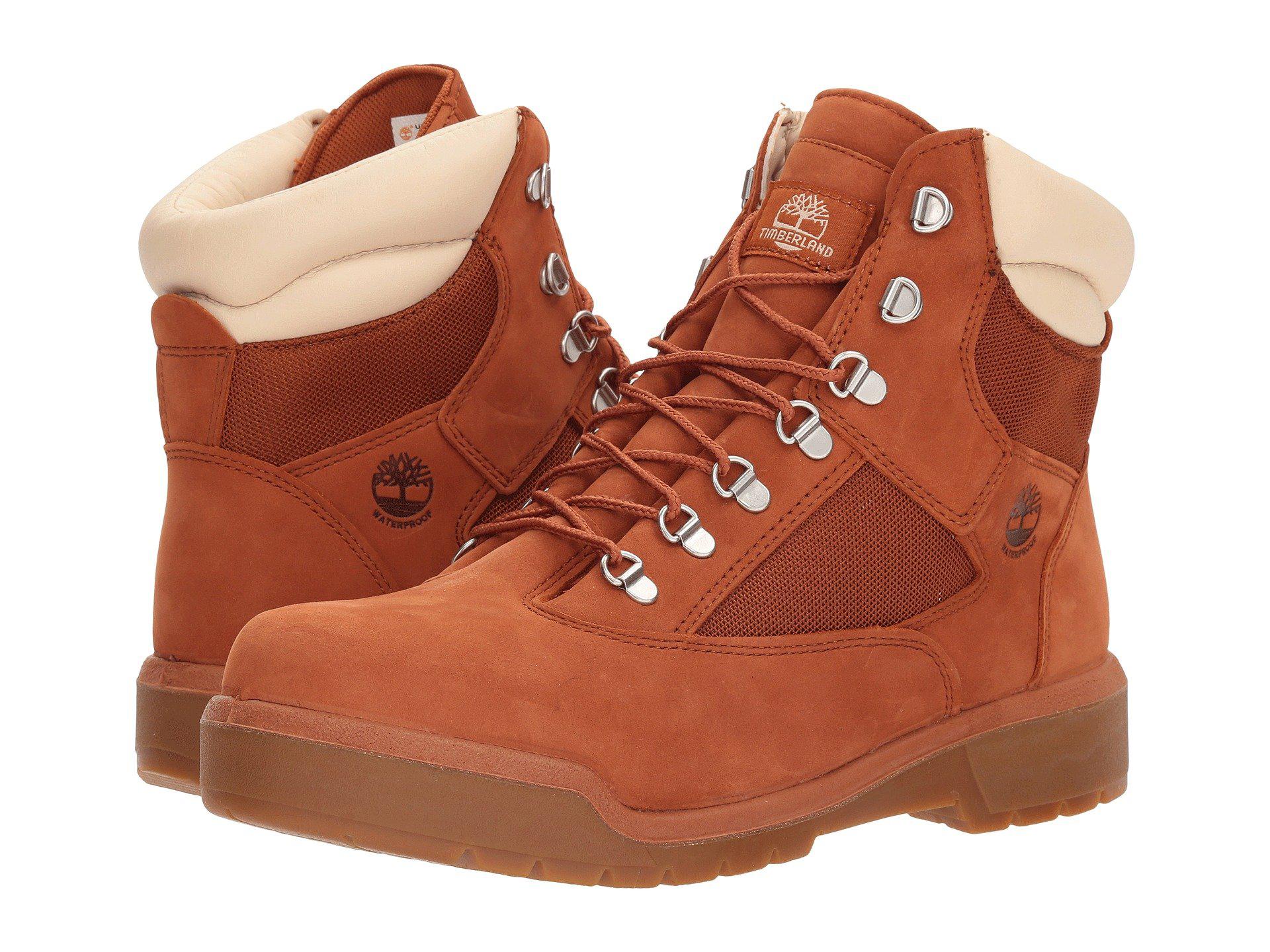 timberland multicolor field boots