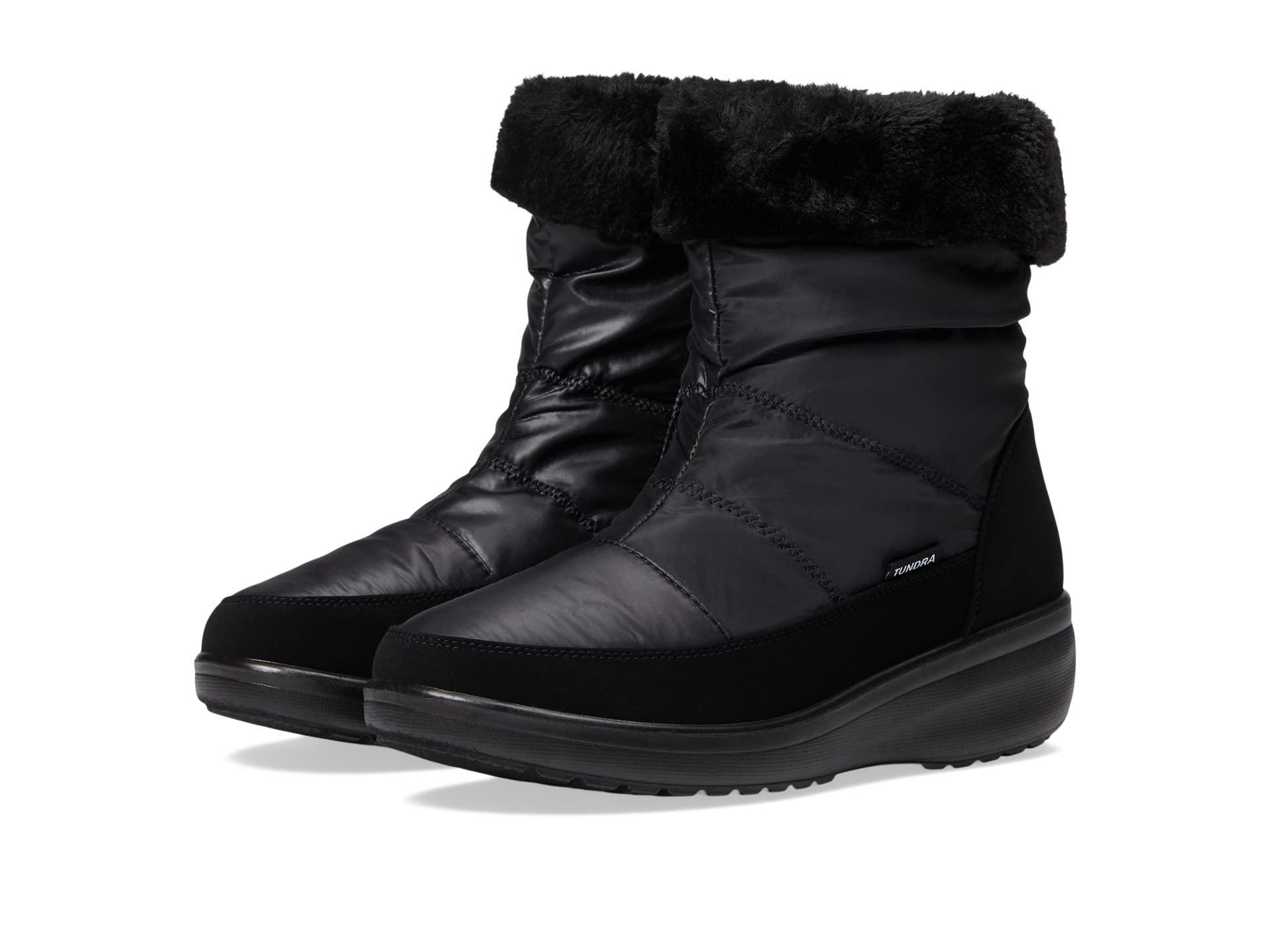 Tundra Boots Salle Wide in Black Lyst