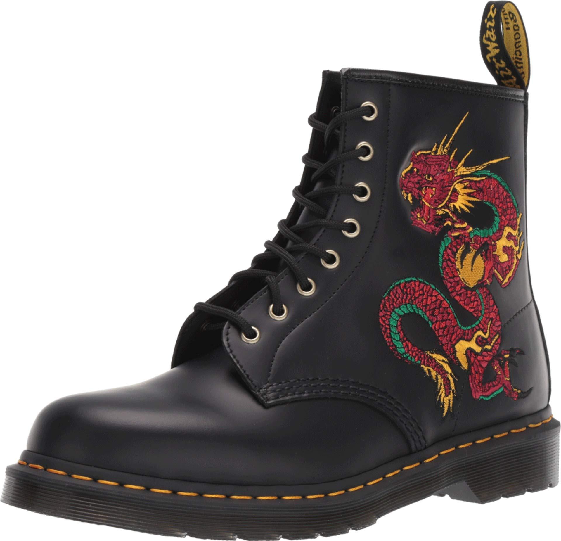 dr martens embroidered