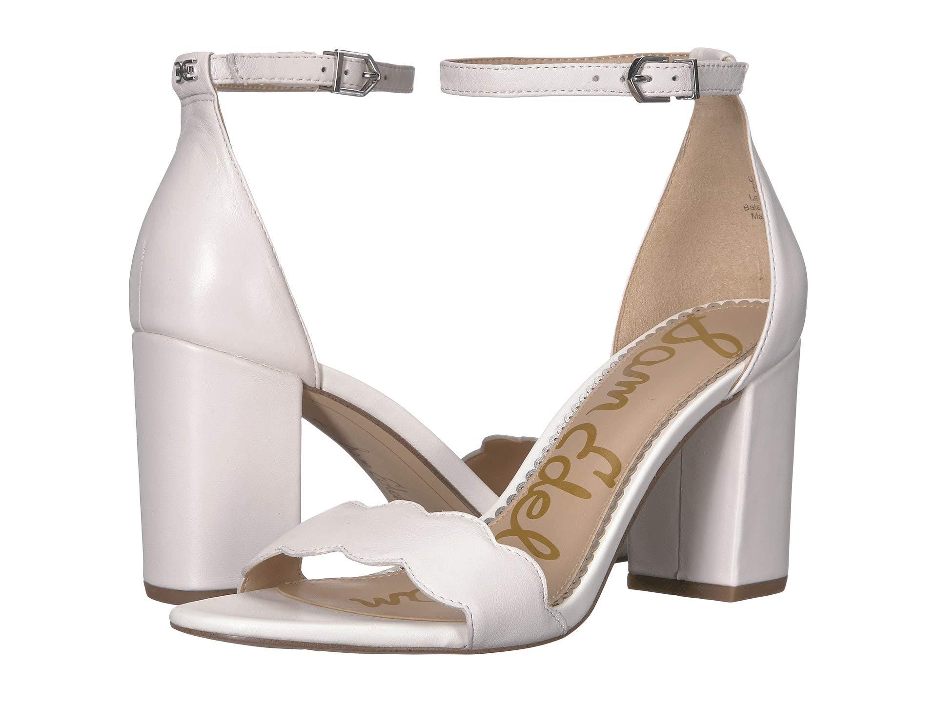 sam edelman white sandals