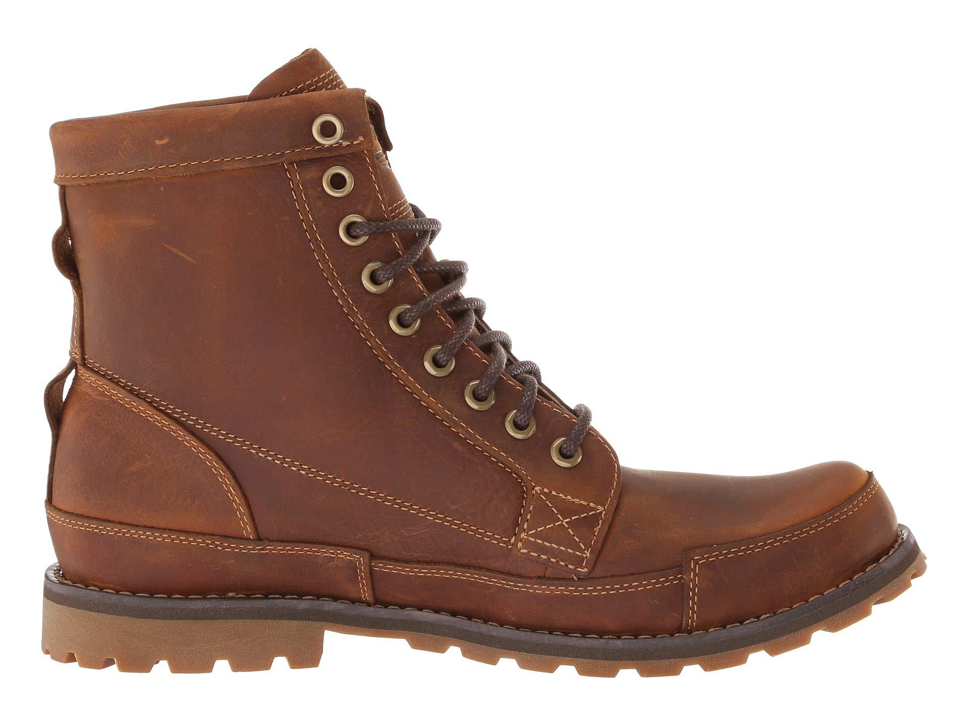 Timberland Earthkeepers(r) Rugged Original Leather 6 Boot (brown) Men's ...