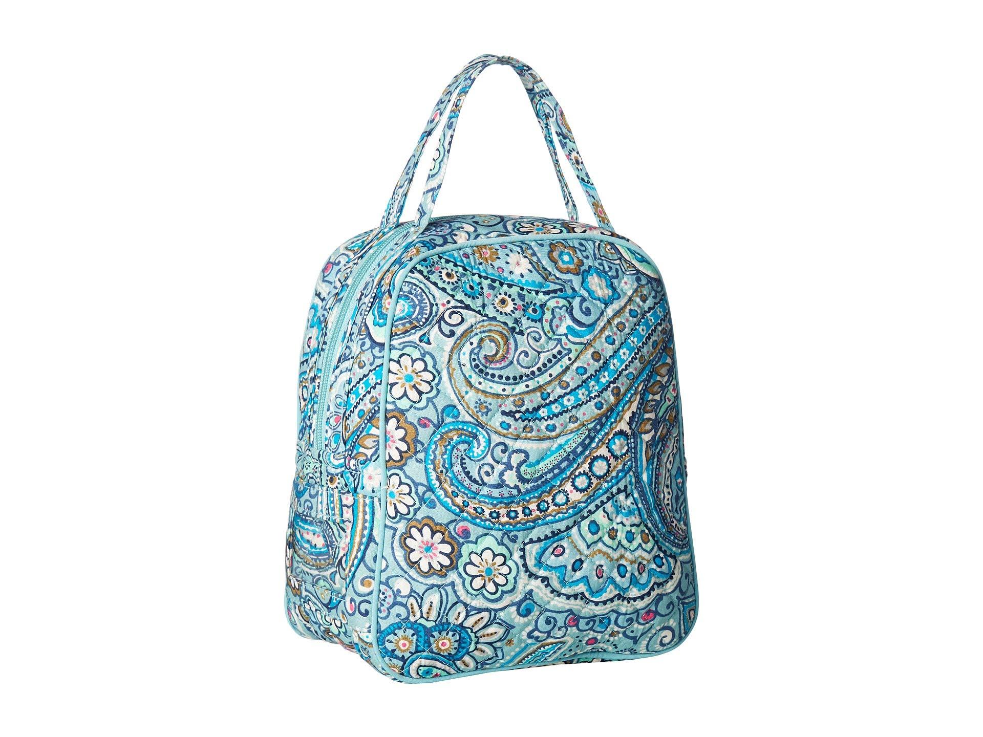 Vera Bradley Iconic Lunch Bunch (superbloom) Bags in Blue