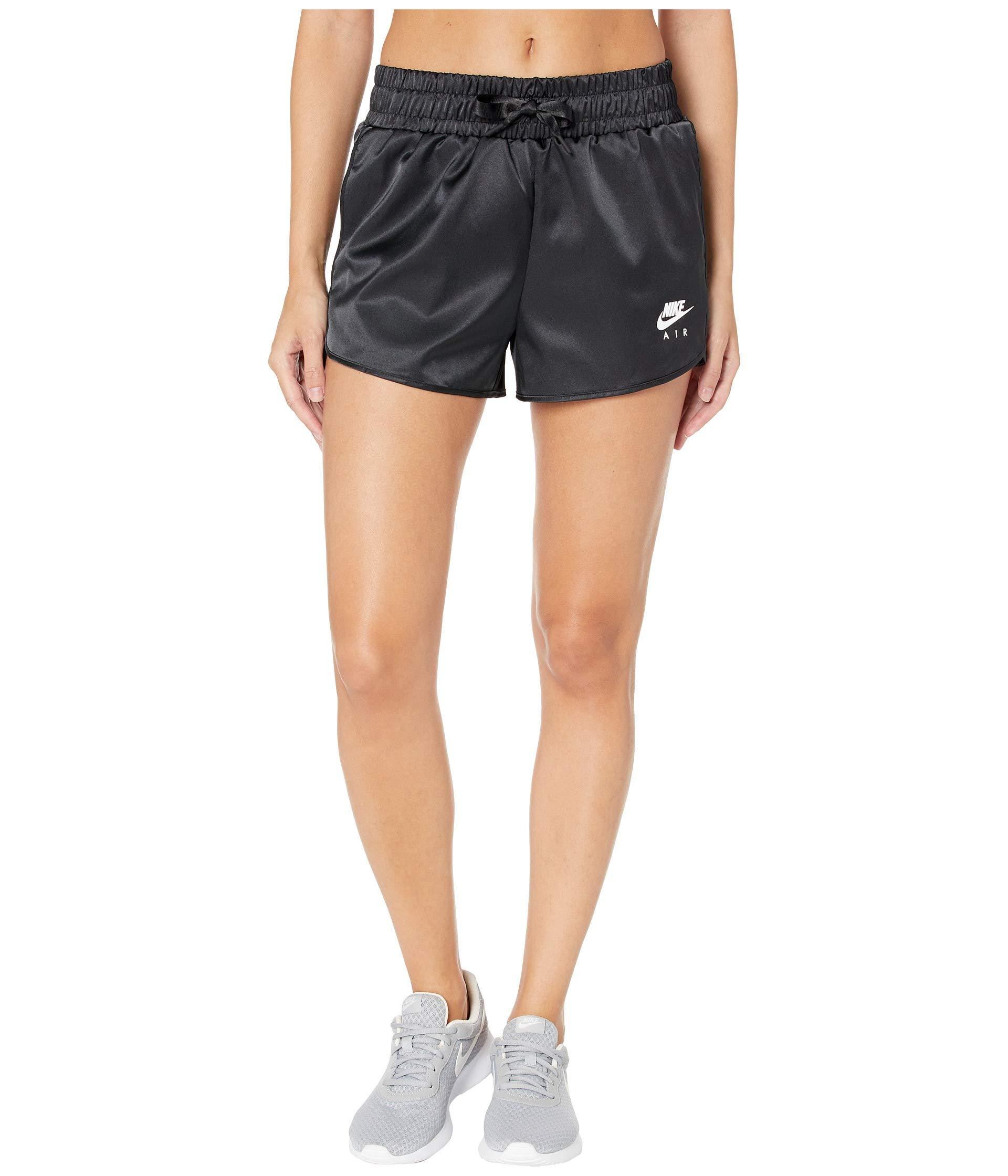 nike satin air shorts