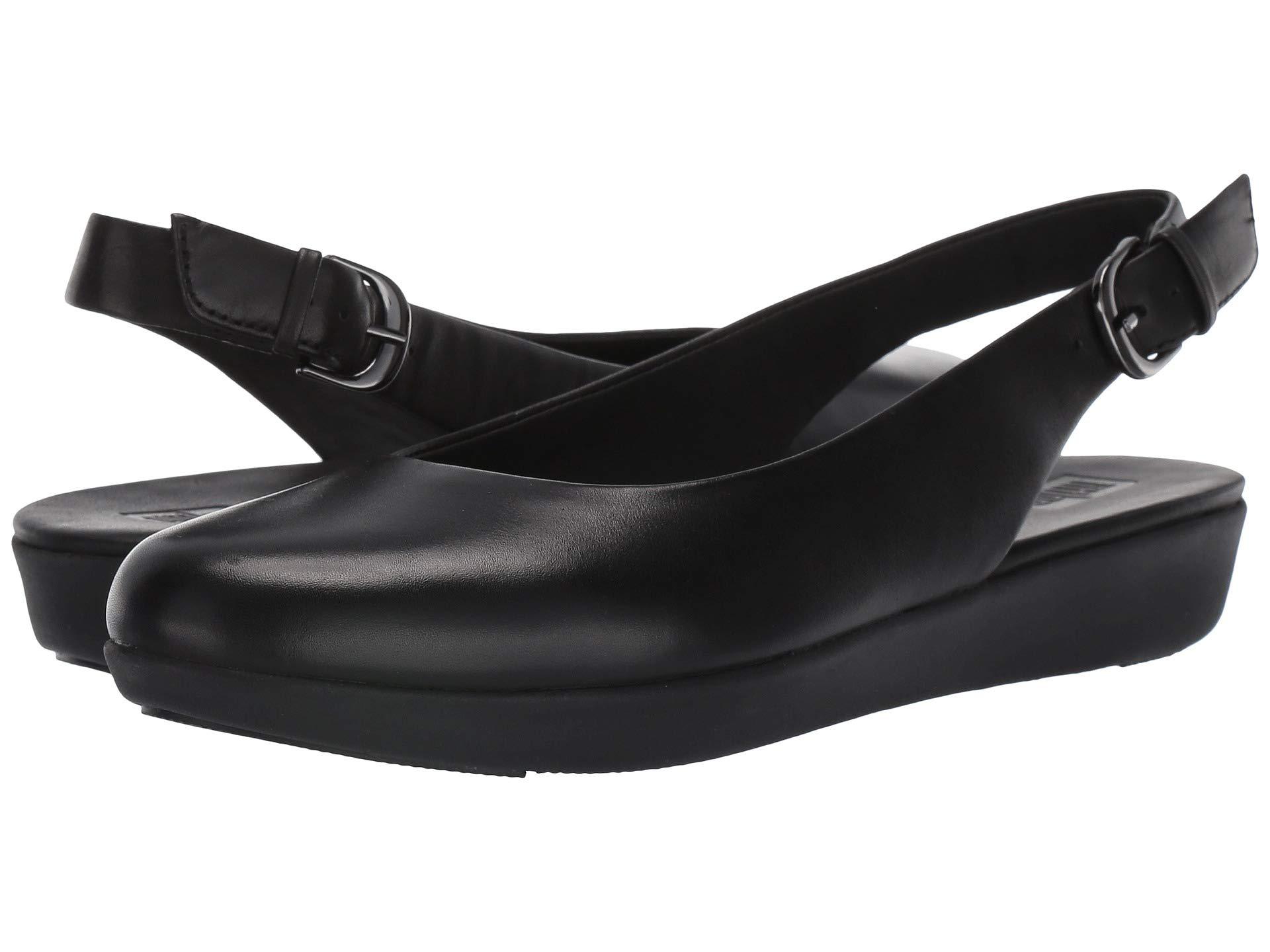 Fitflop sarita leather slingbacks hot sale