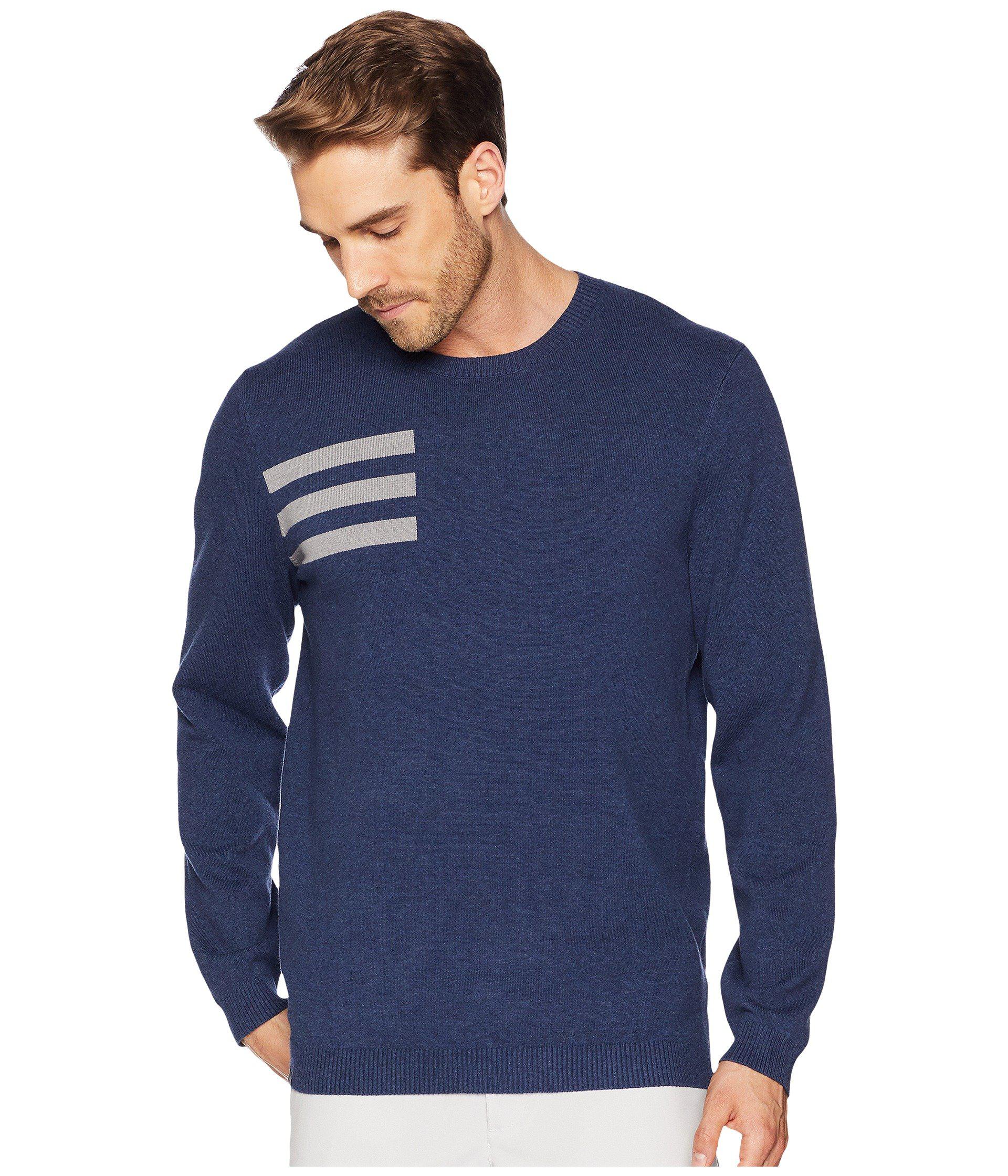adidas crew neck sweater mens