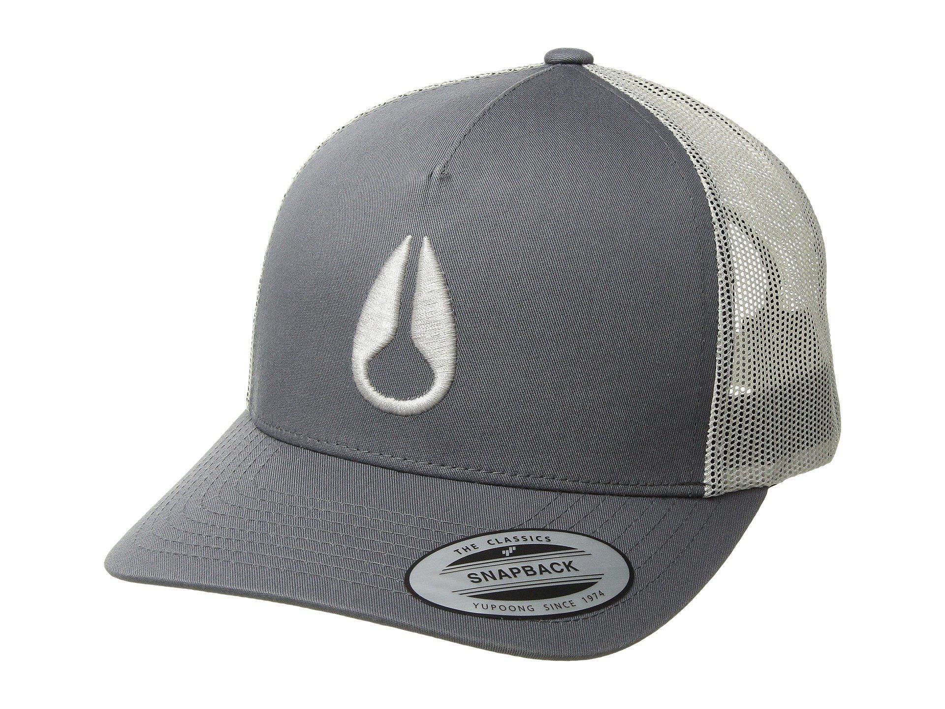 nixon iconed trucker cap