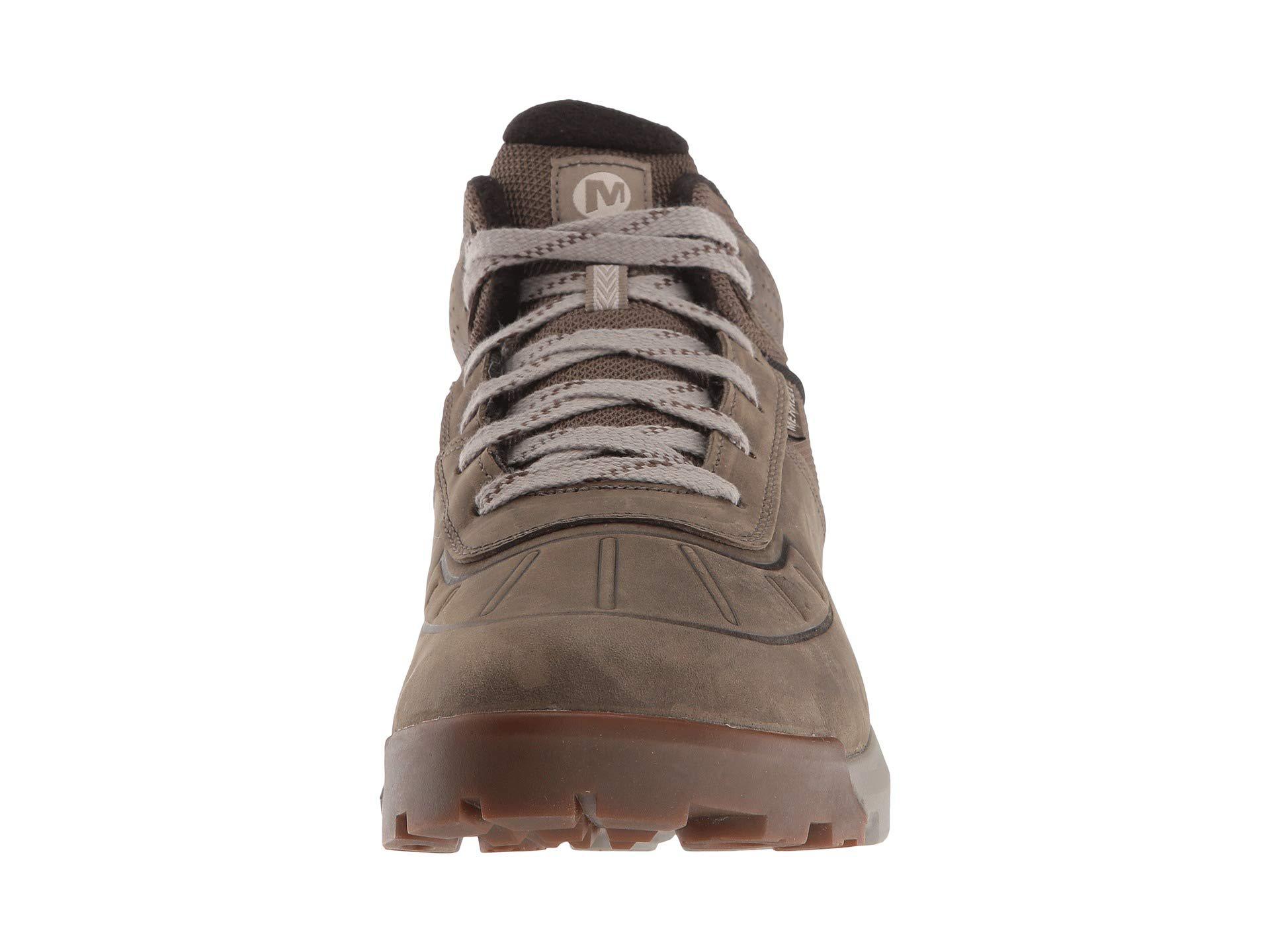 Lyst - Merrell Convoy Mid Polar Waterproof Ac+ (canteen) Men's Lace Up Casual Shoes in Brown for