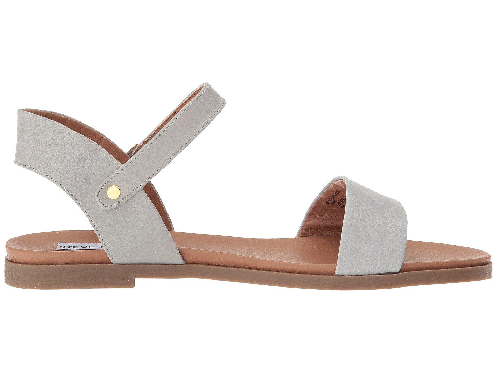steve madden dina sandal grey