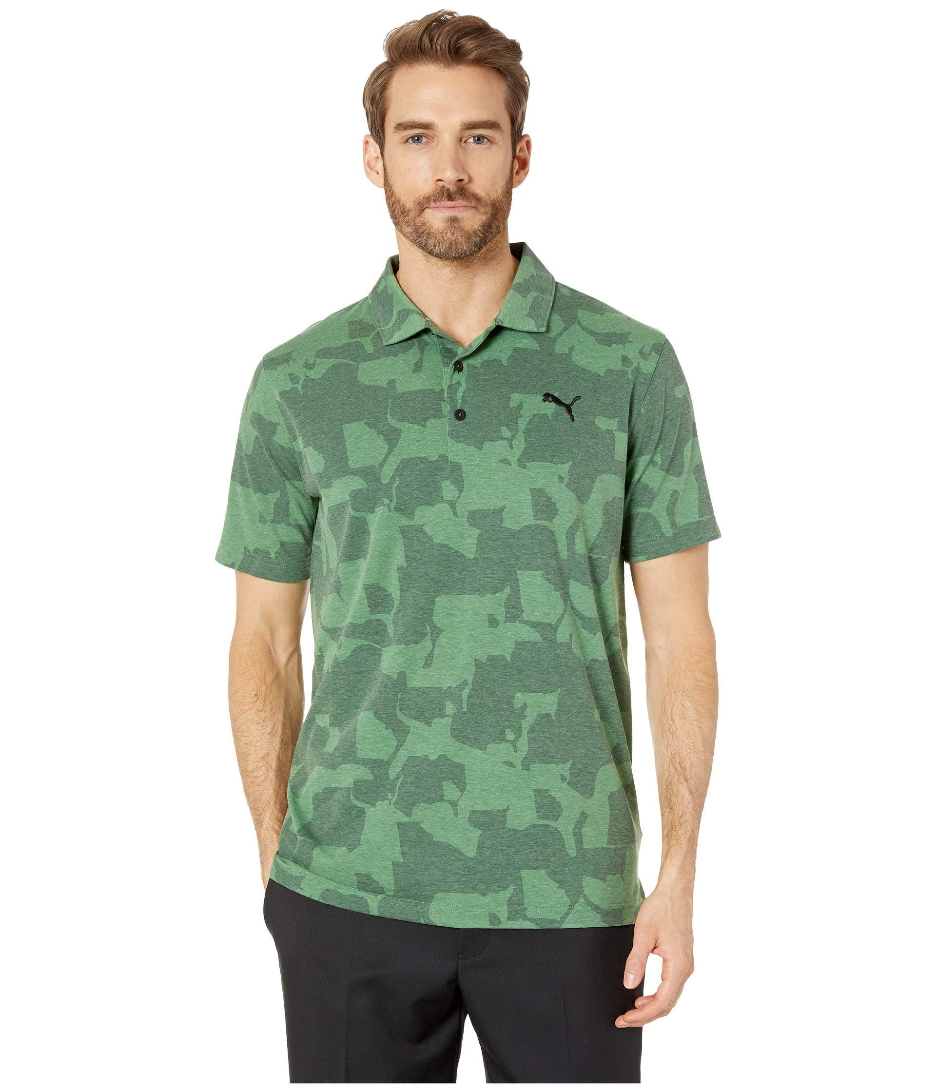 puma union camo polo