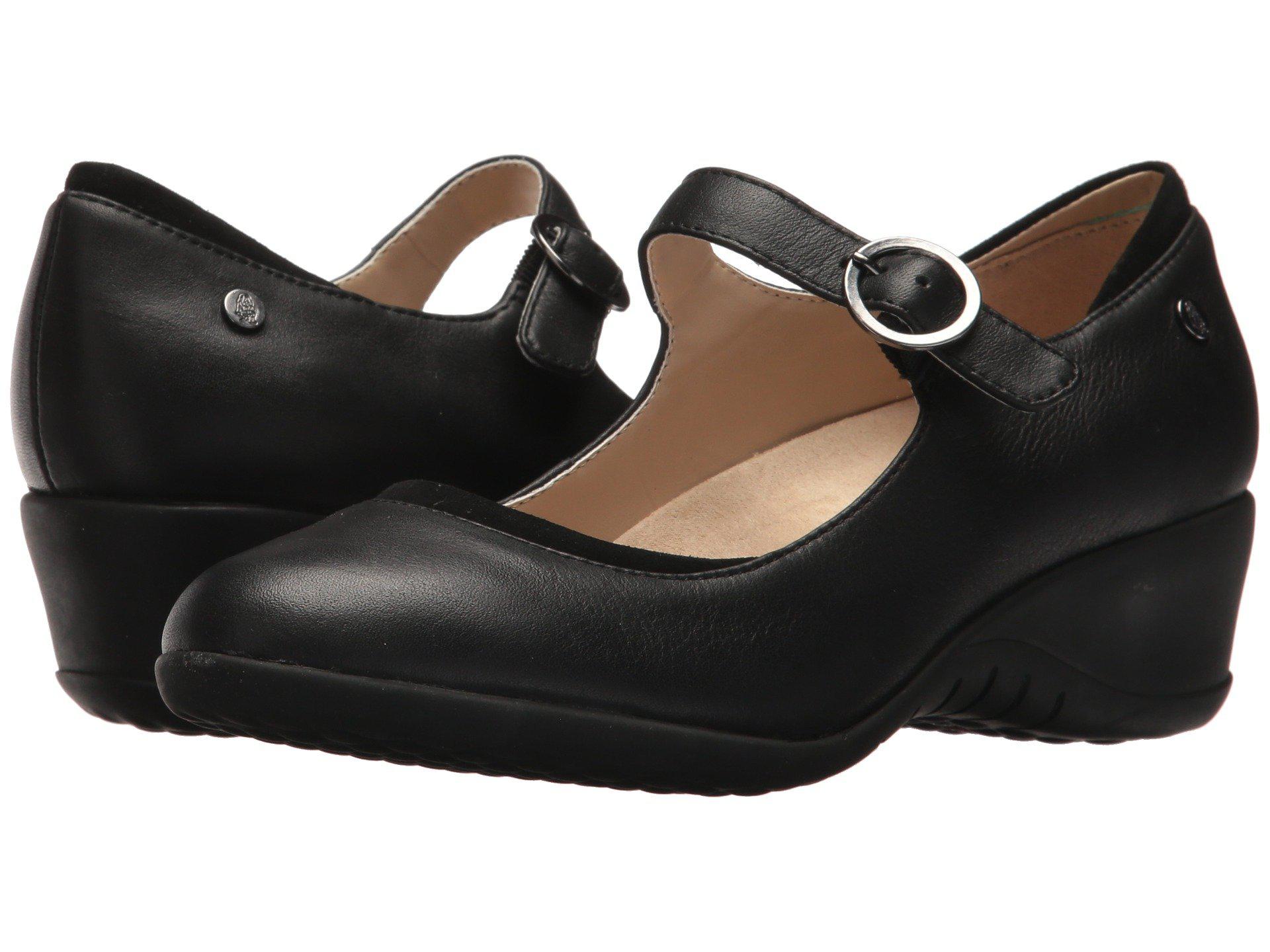 Hush Puppies Odell Mary Jane Flat in Black - Lyst