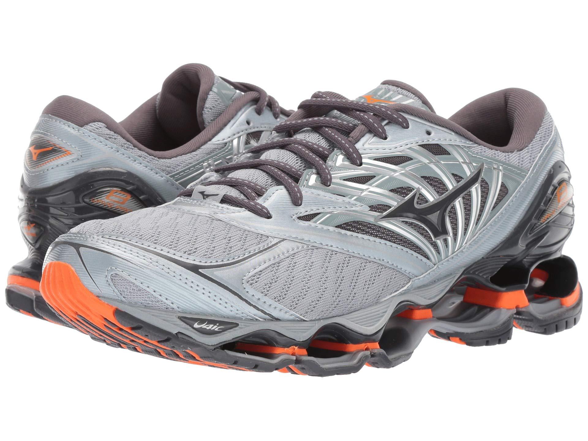 Mizuno Synthetic Wave Prophecy 8 in Gray for Men - Lyst