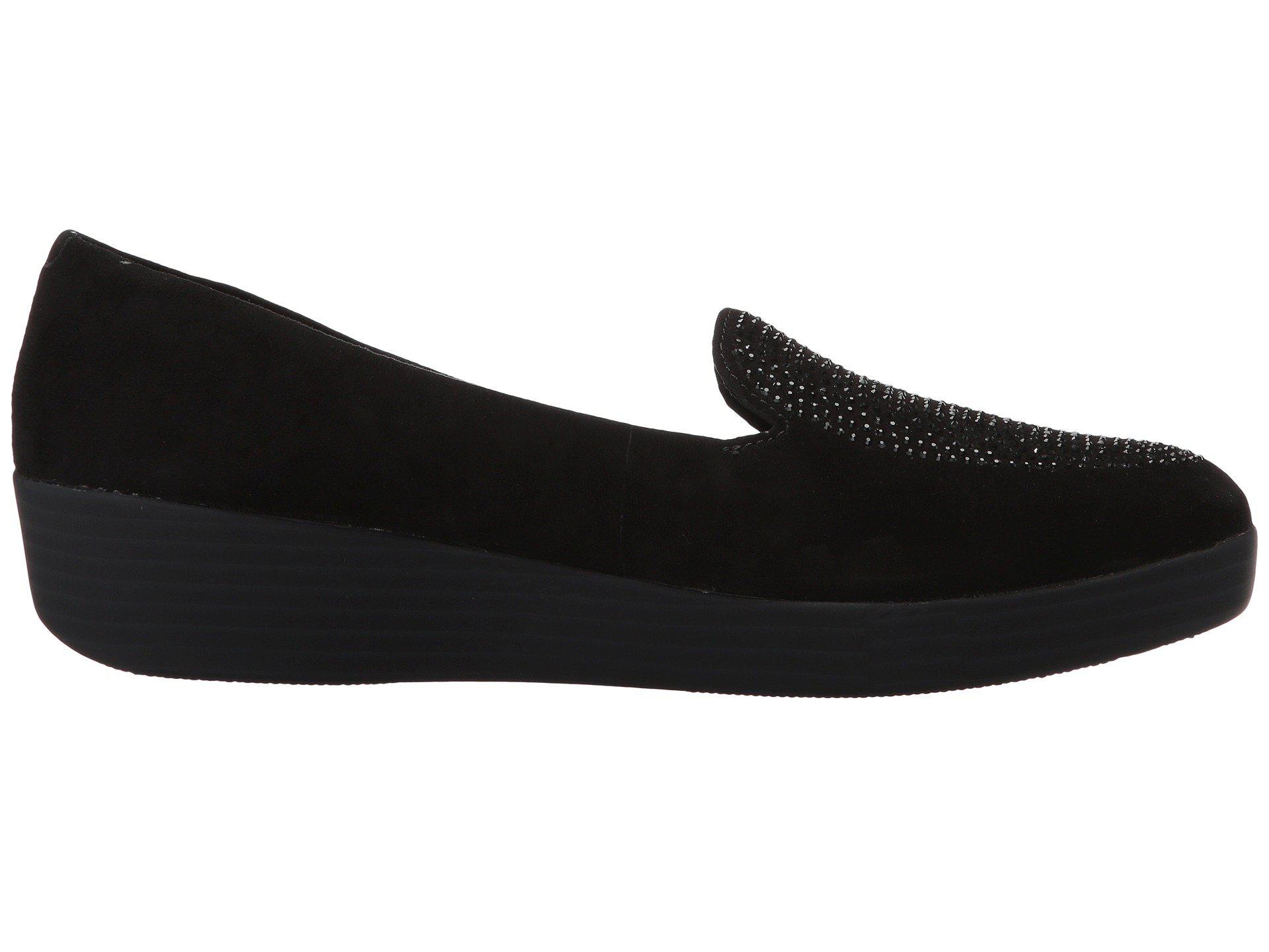 fitflop sneakerloafer black
