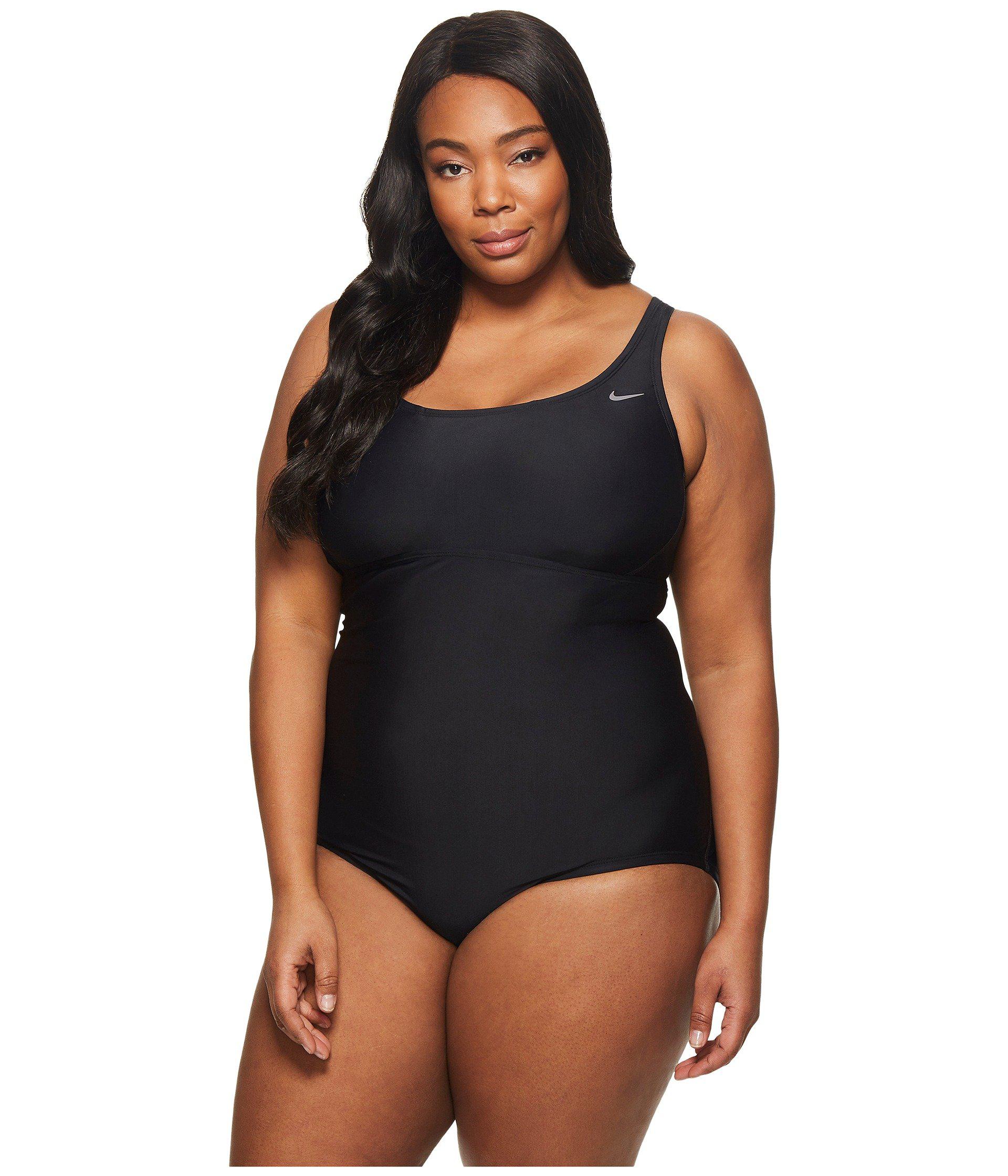 nike plus size one piece swimsuits