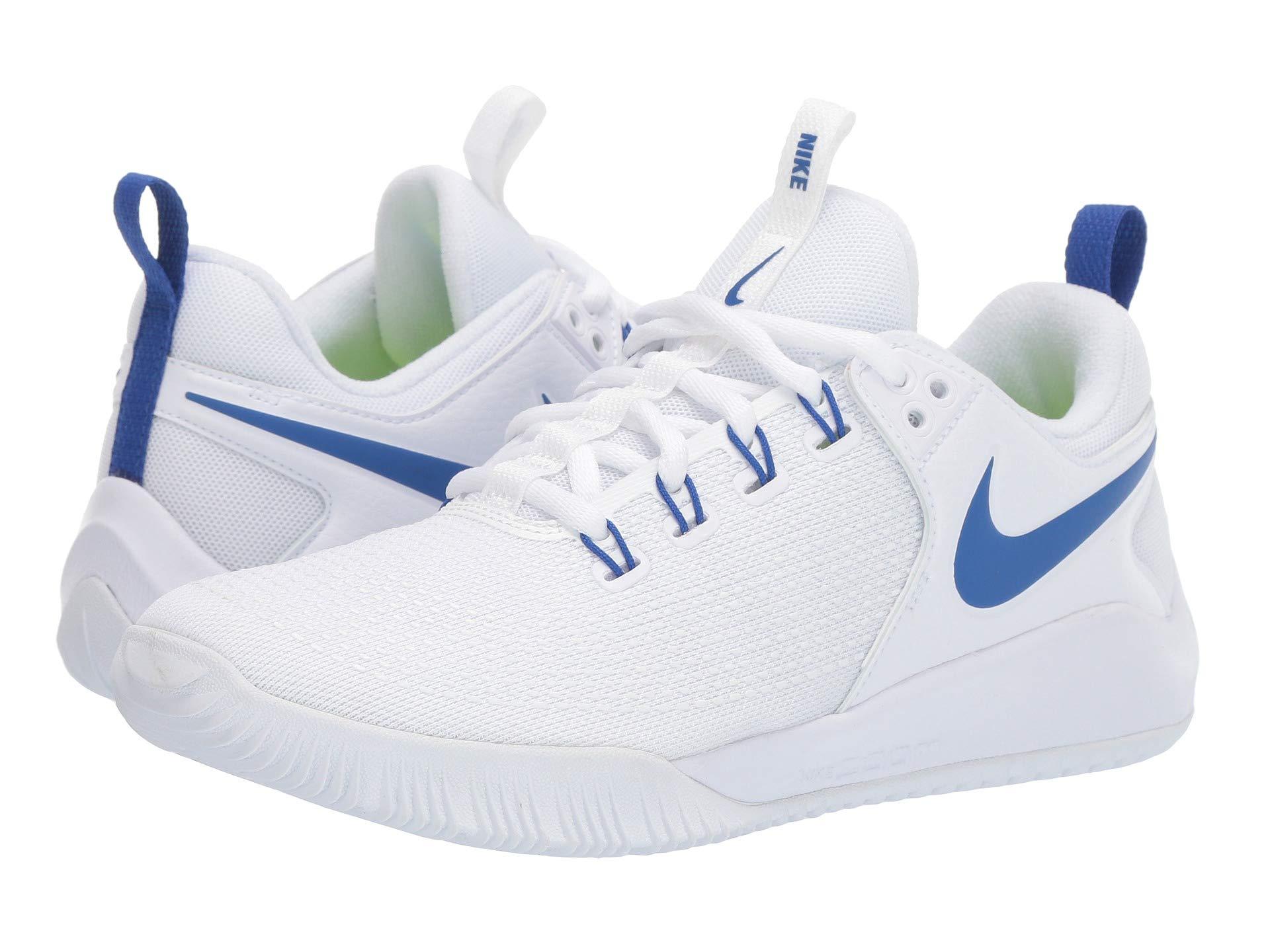 nike women's zoom hyperace 2 volleyball shoes white