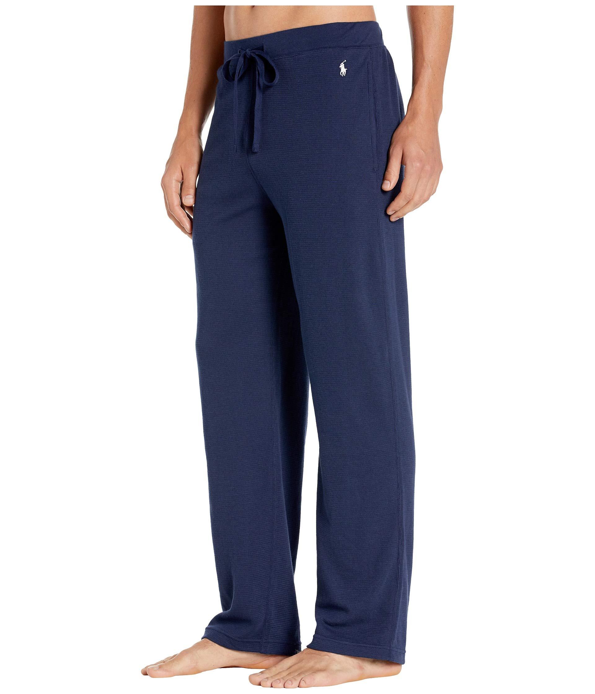 Midweight Waffle Solid Pajama Pants 