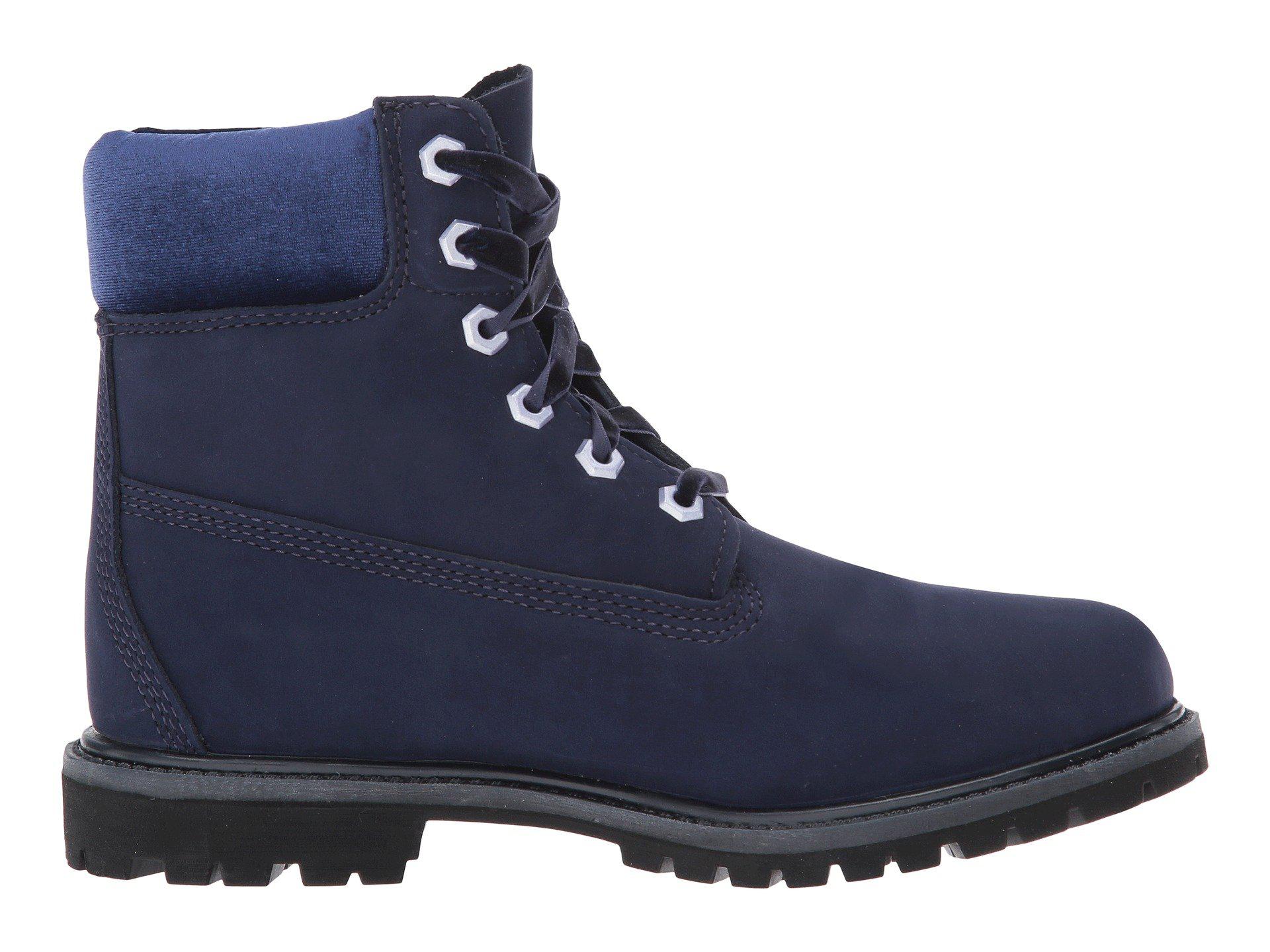 blue velvet timberlands