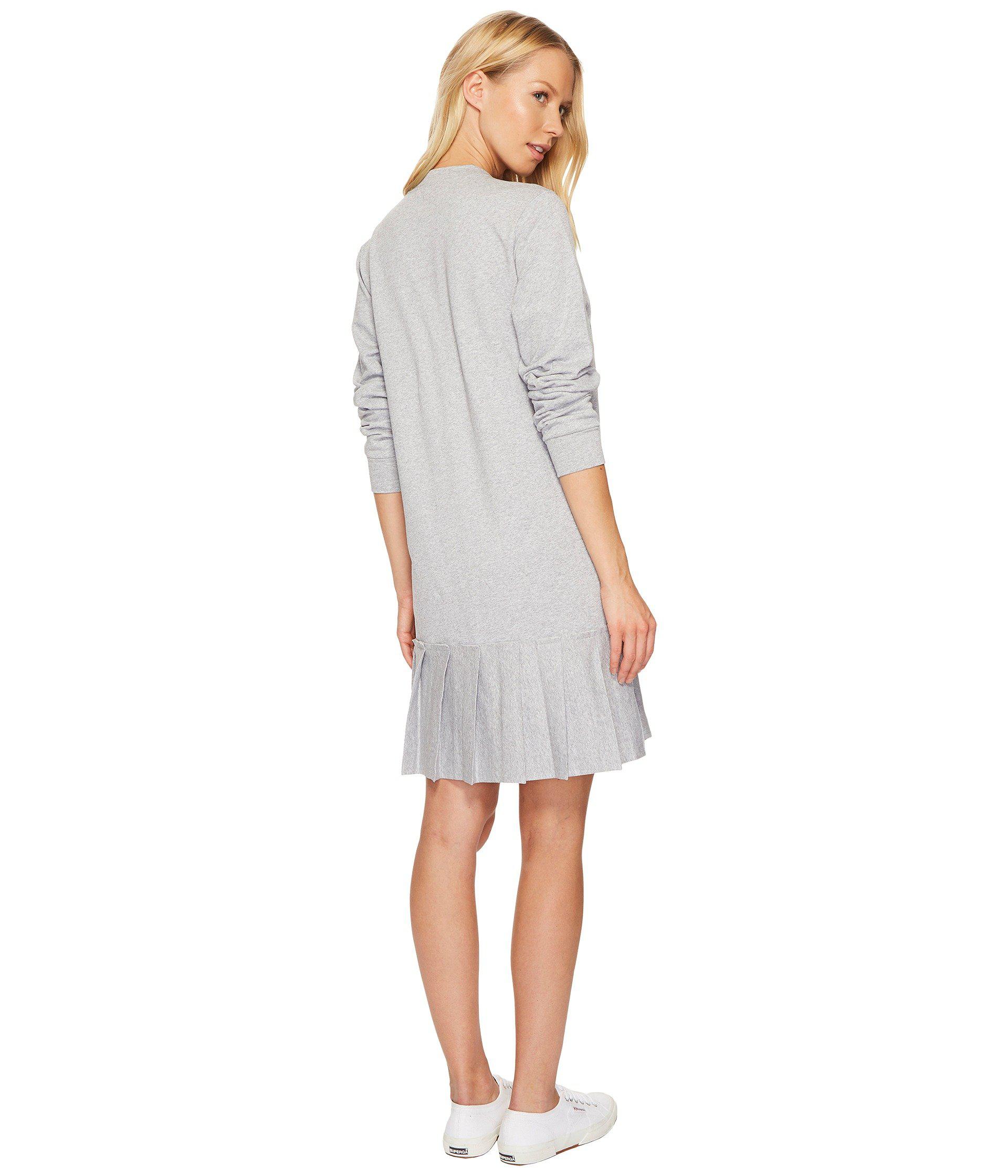 fleece sweater dress