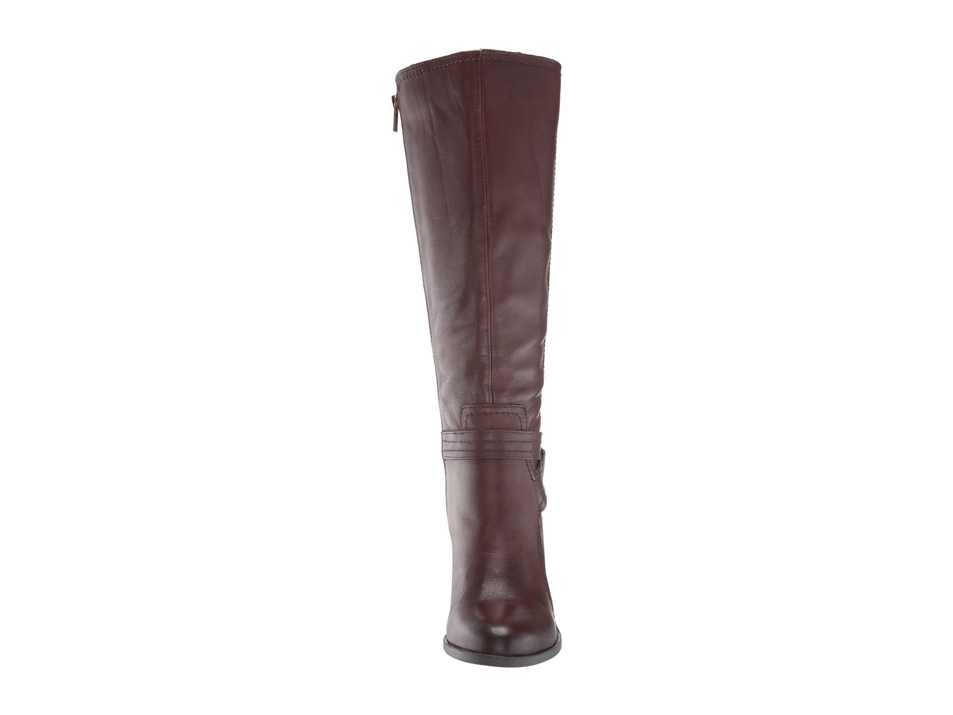 naturalizer kelsey wide calf boots