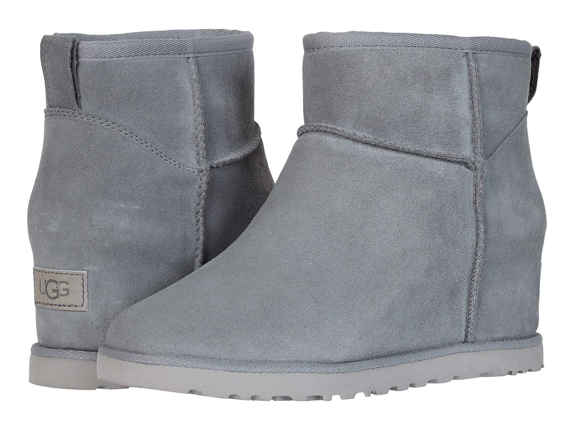 UGG Suede Classic Femme Mini in Beige (Natural) - Lyst