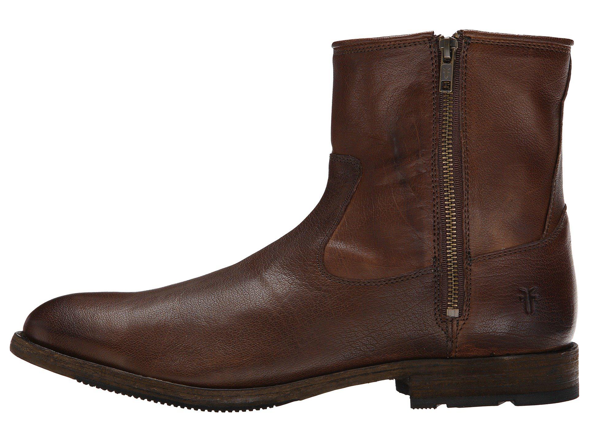 frye zip boot