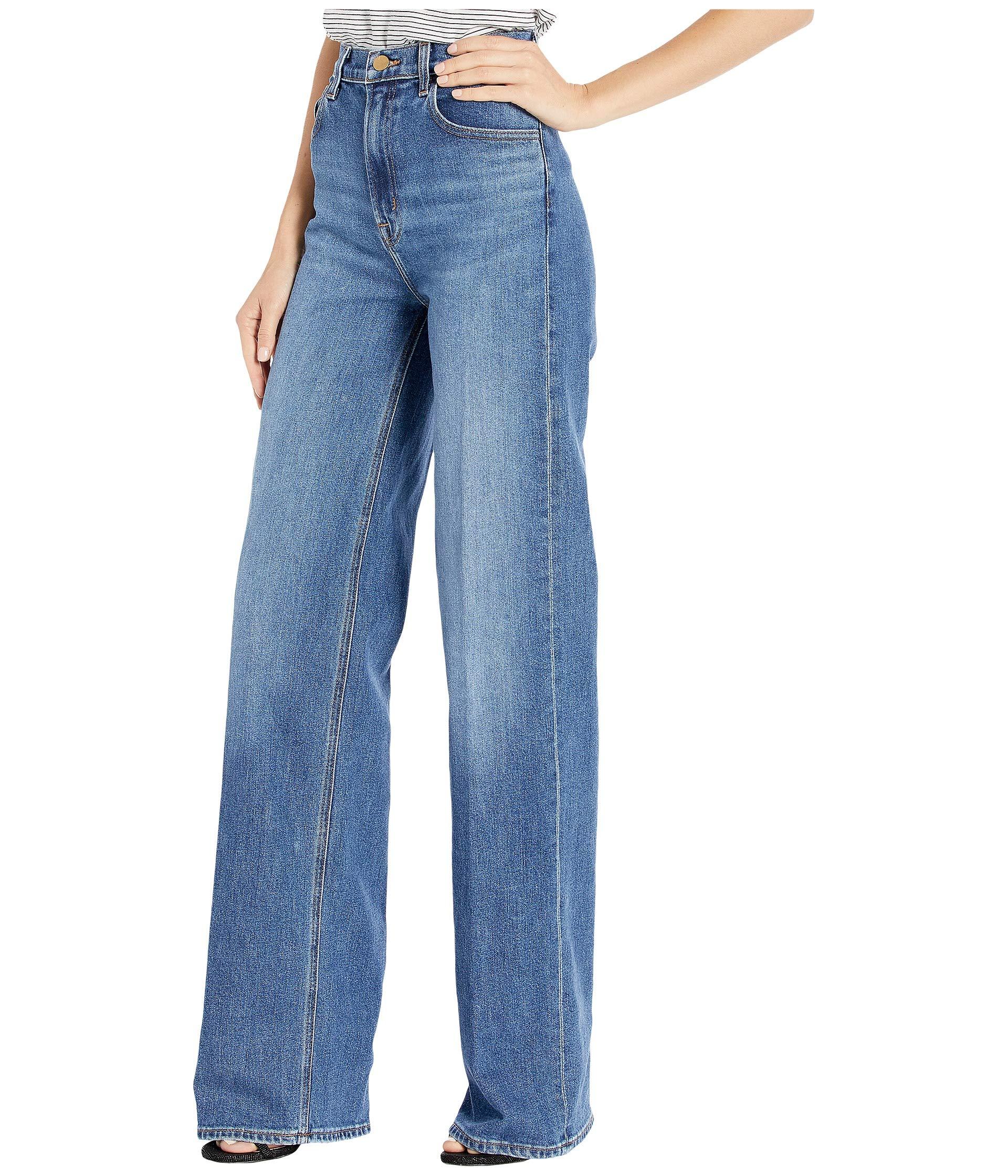 J Brand Cotton Elsa Hosk X Monday Jean In Workday Blue - Lyst