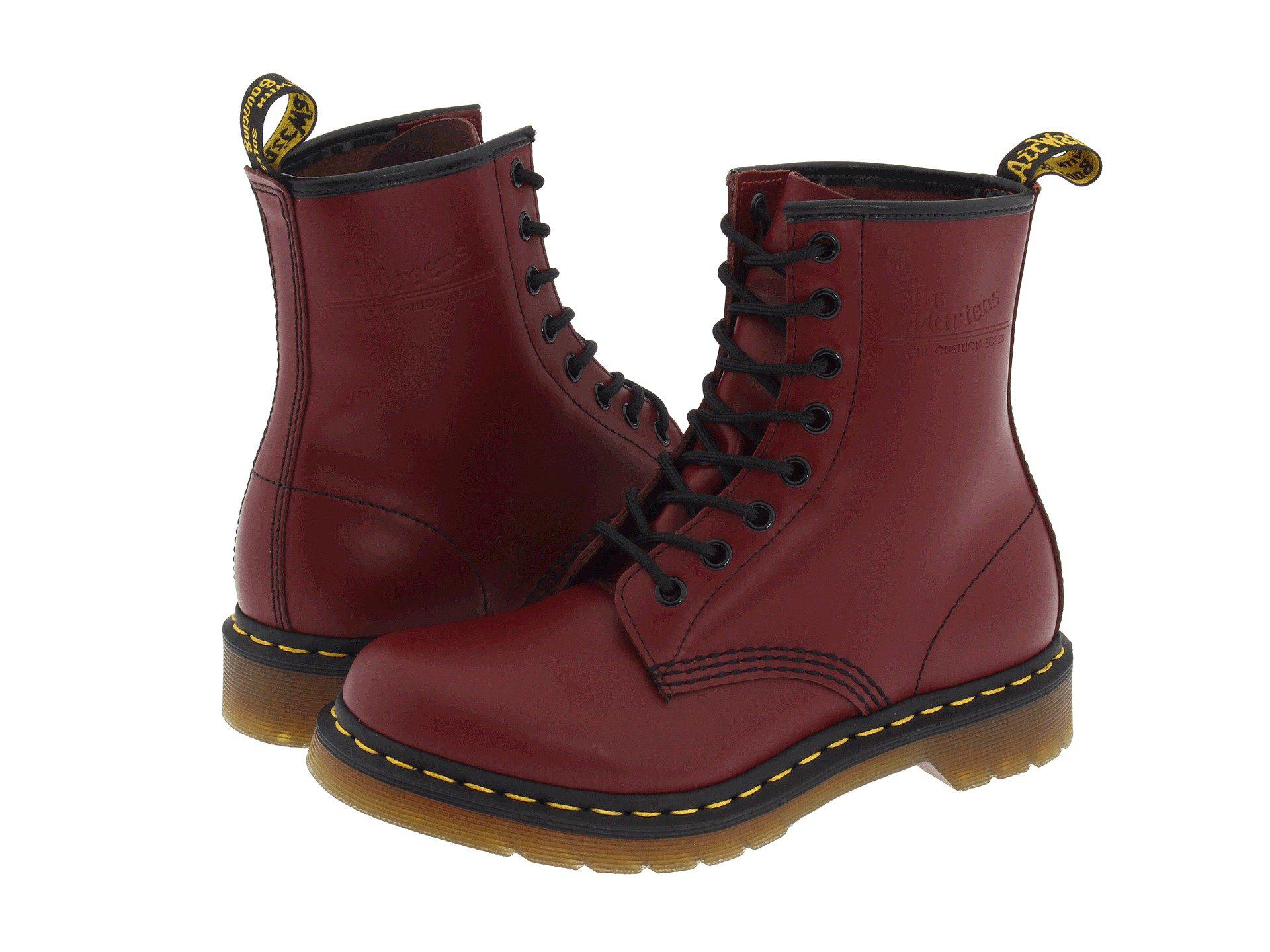 dr martens red womens