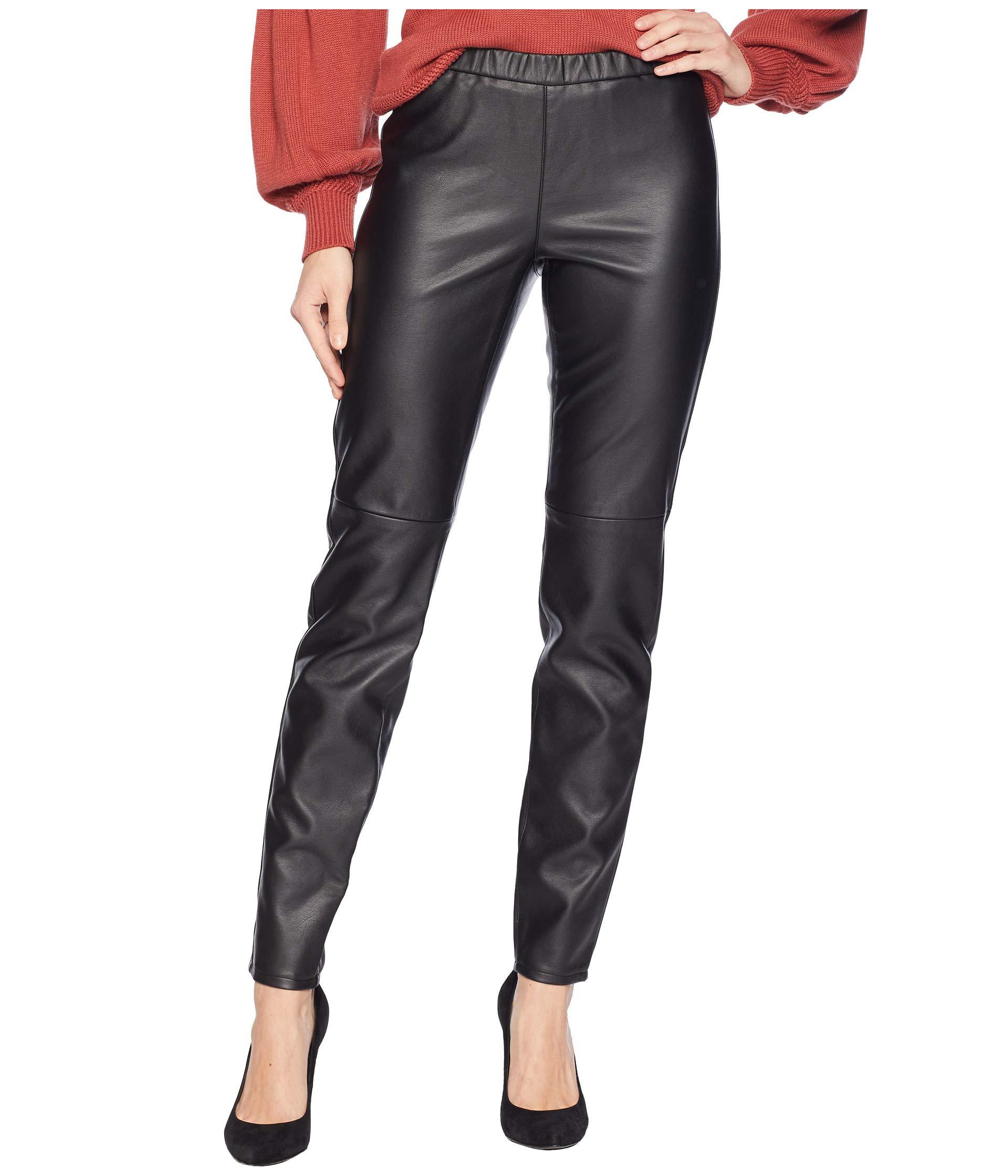michael kors leather trousers