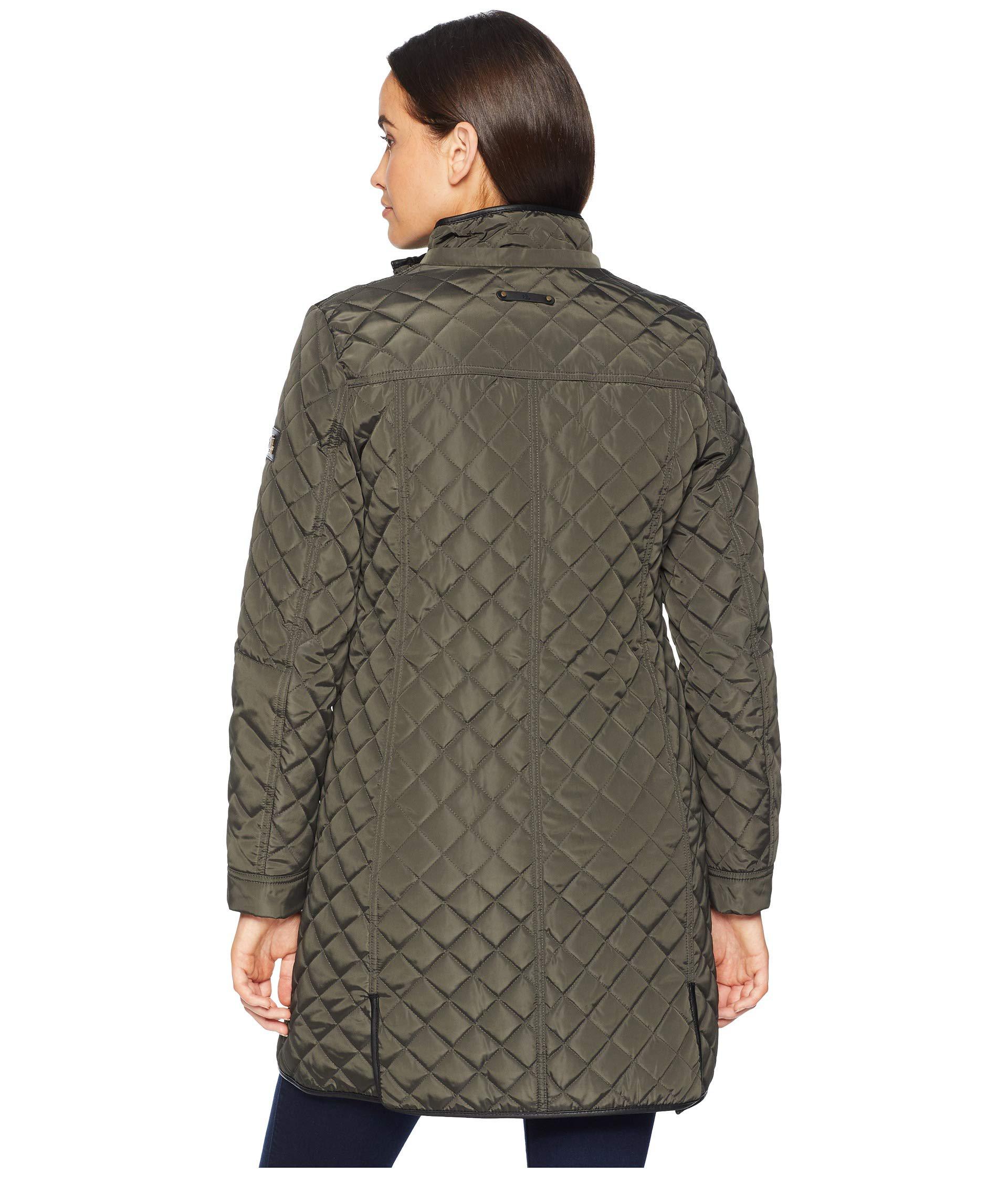ralph lauren hooded quilted jacket