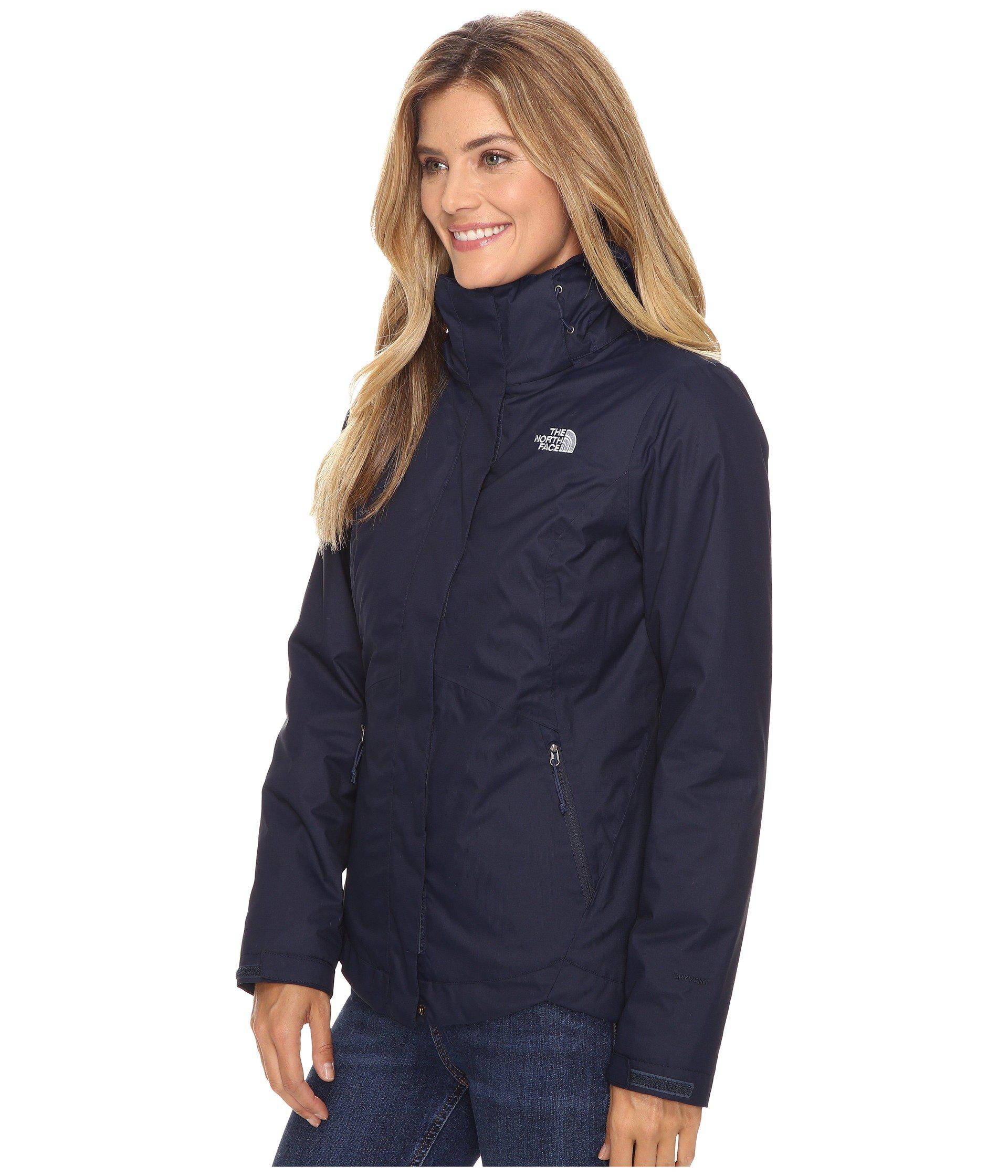 north face mossbud swirl triclimate