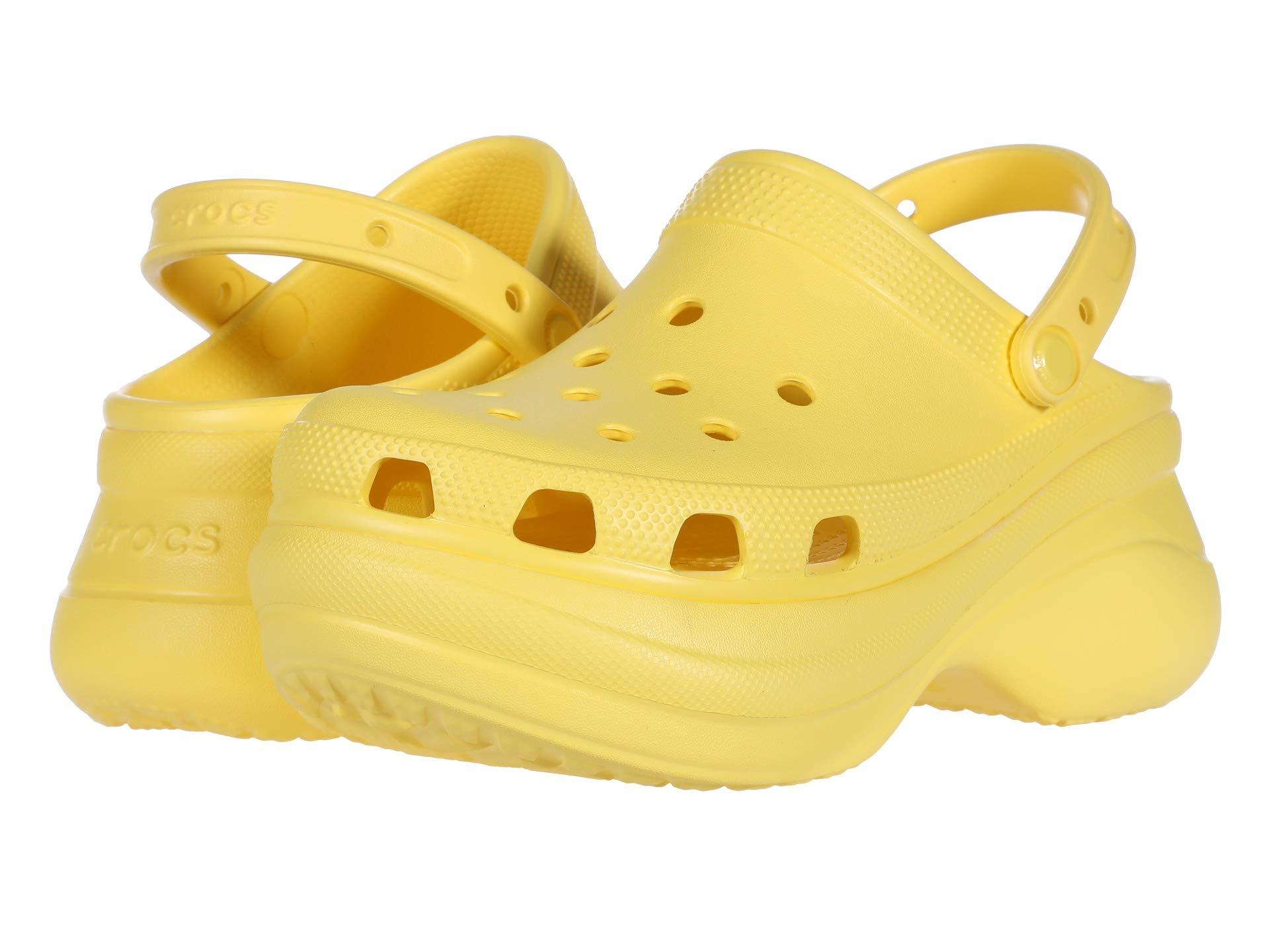 crocs bae clog yellow