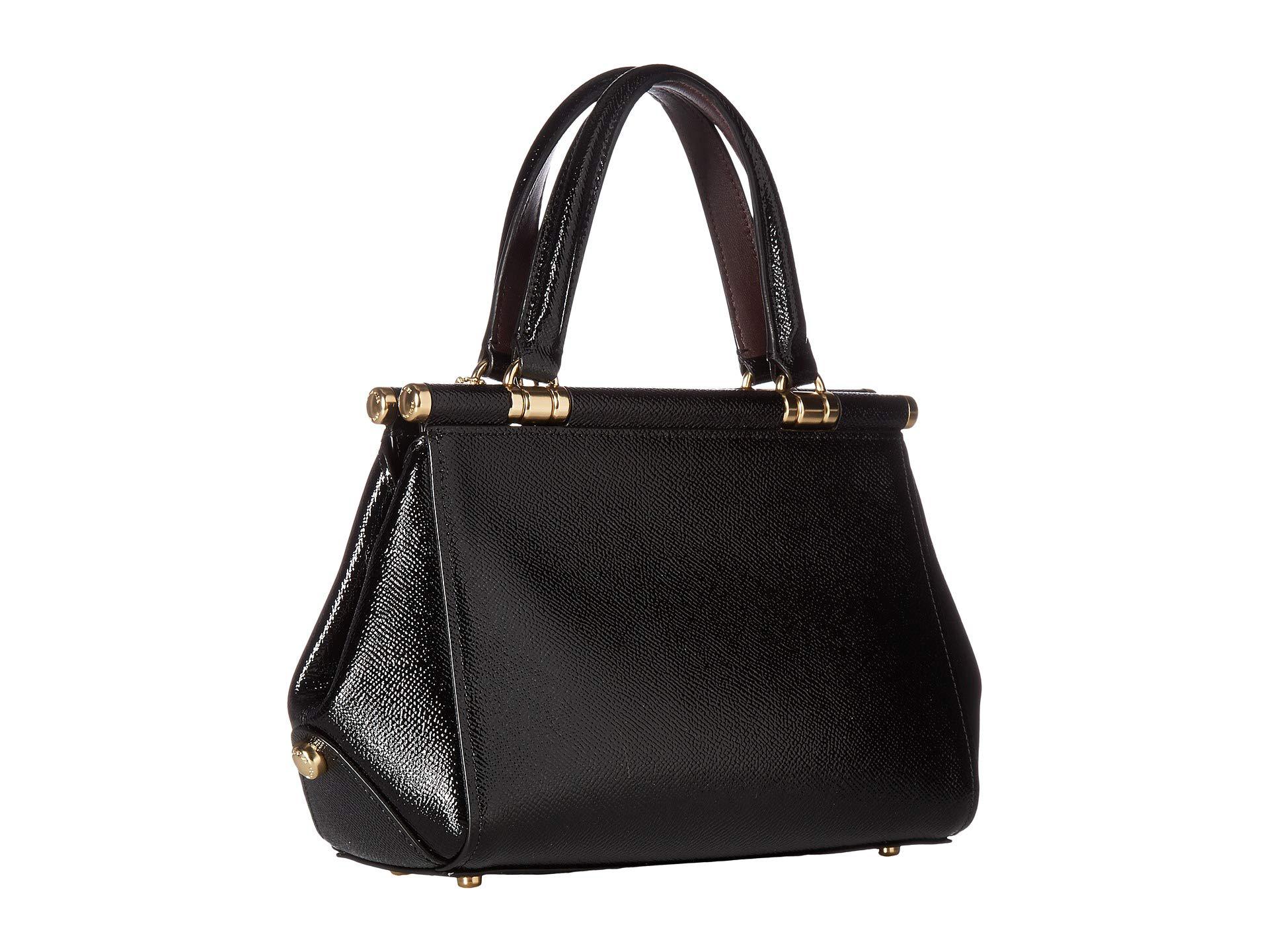coach grace bag in crossgrain patent leather