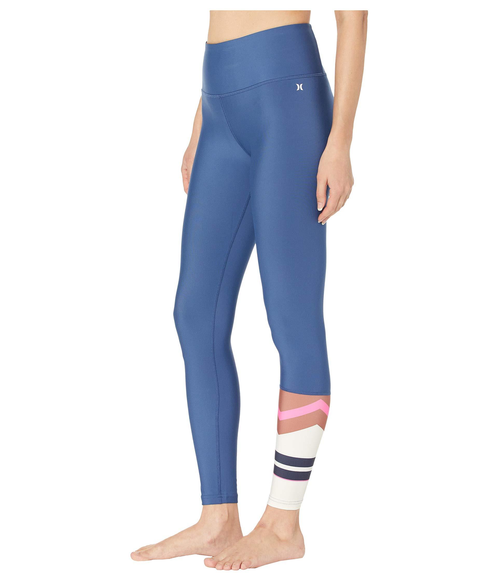 Hurley Quick Dry Maritime Surf Leggings in Navy (Blue) Lyst