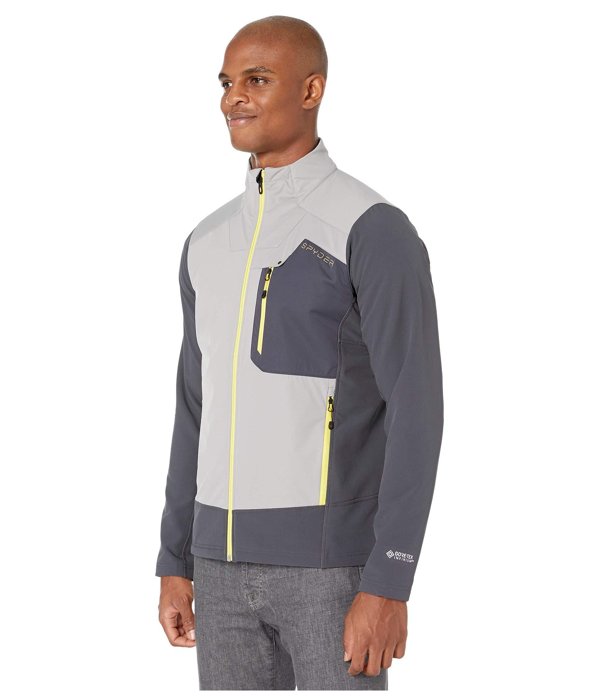 Light Full-Zip Insulator Spyder Men/’s Ascender Gore-Tex Infinium Fleece Jacket