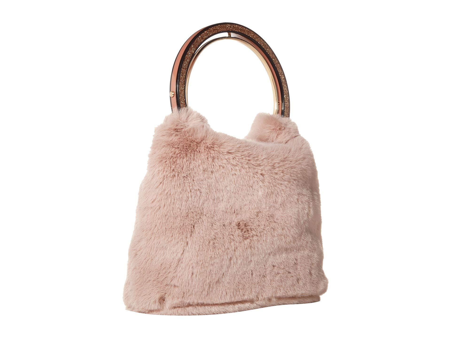 kate spade fur bag