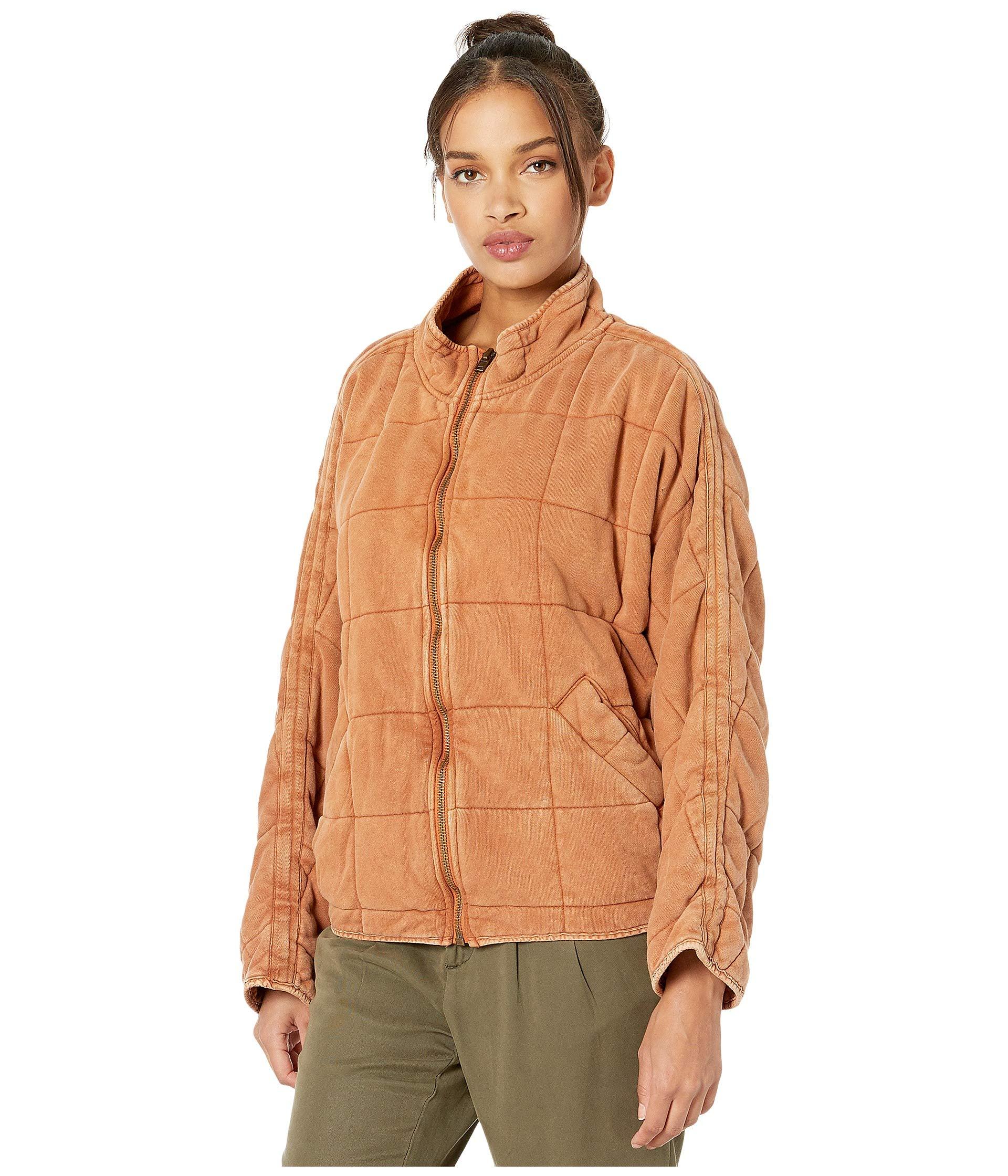 Free People Cotton Dolman Quilted Knit Jacket Lyst