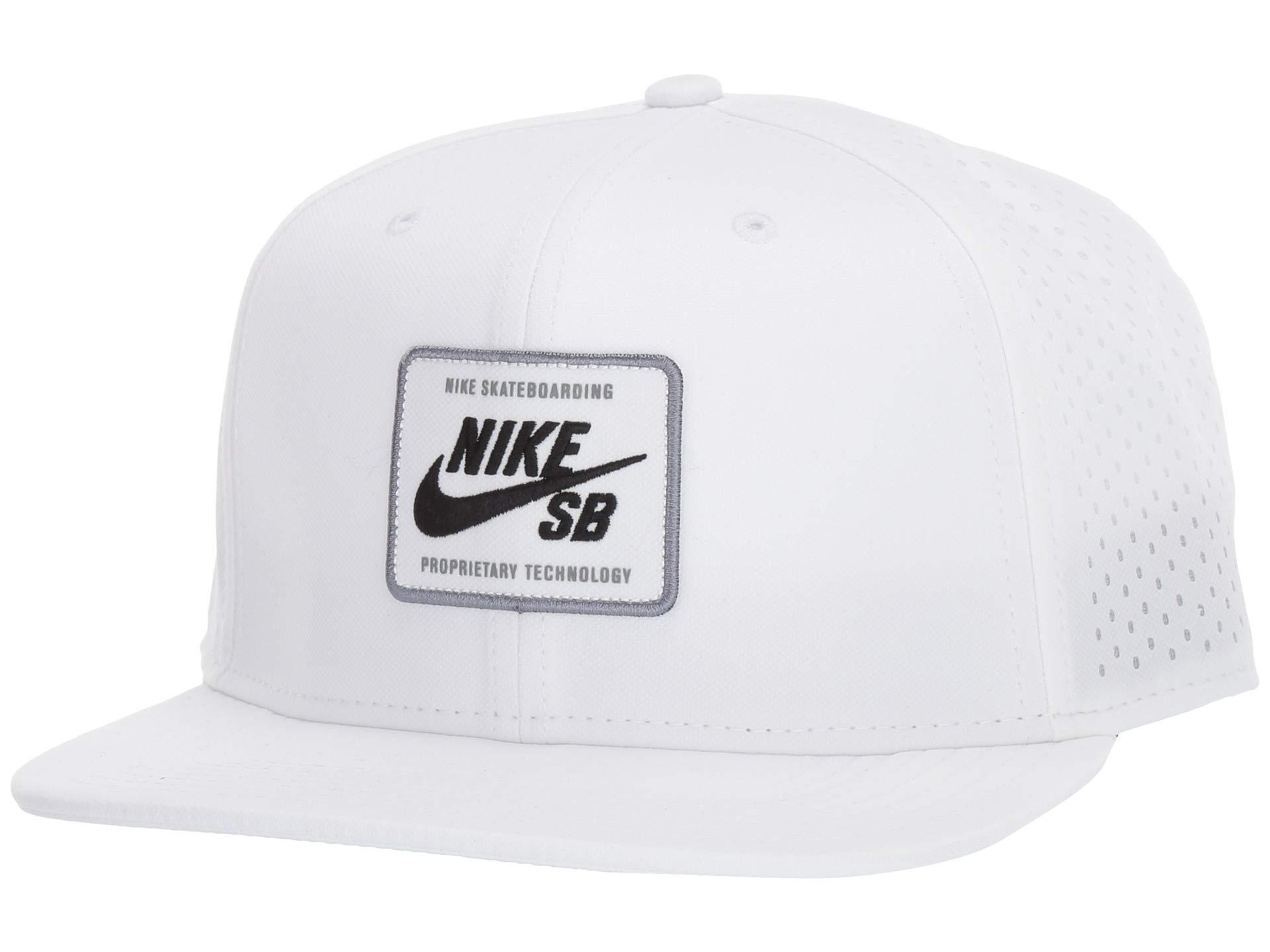 Nike Synthetic Sb Aerobill Pro 2.0 Snapback Hat - Bv2659 in White/Black  (White) for Men | Lyst