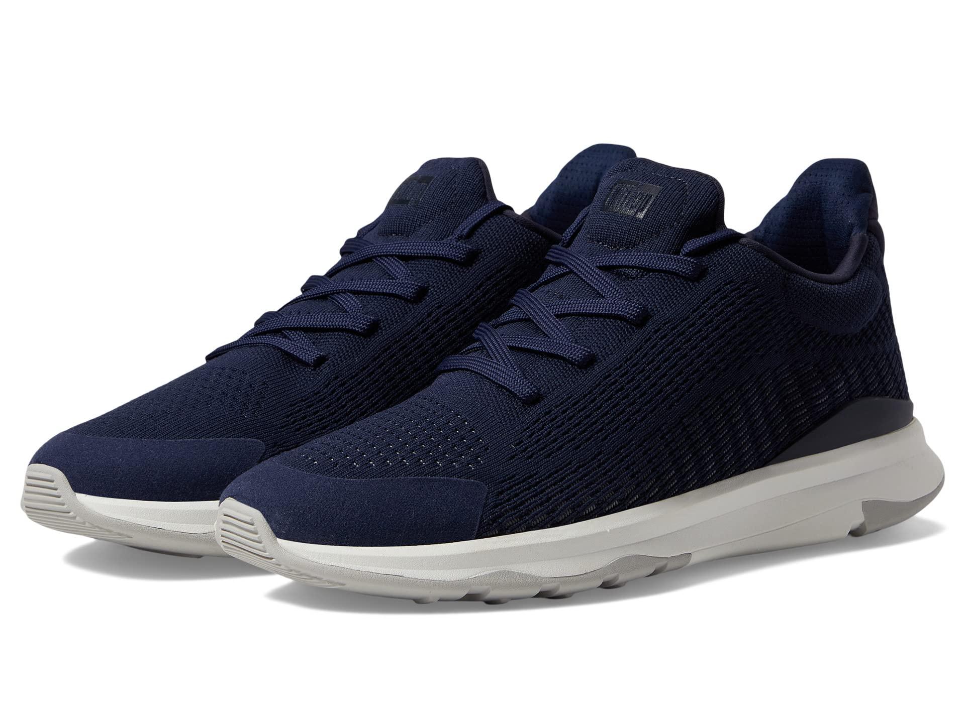 Fitflop Vitamin Ffx Knit Sports Sneakers in Blue | Lyst